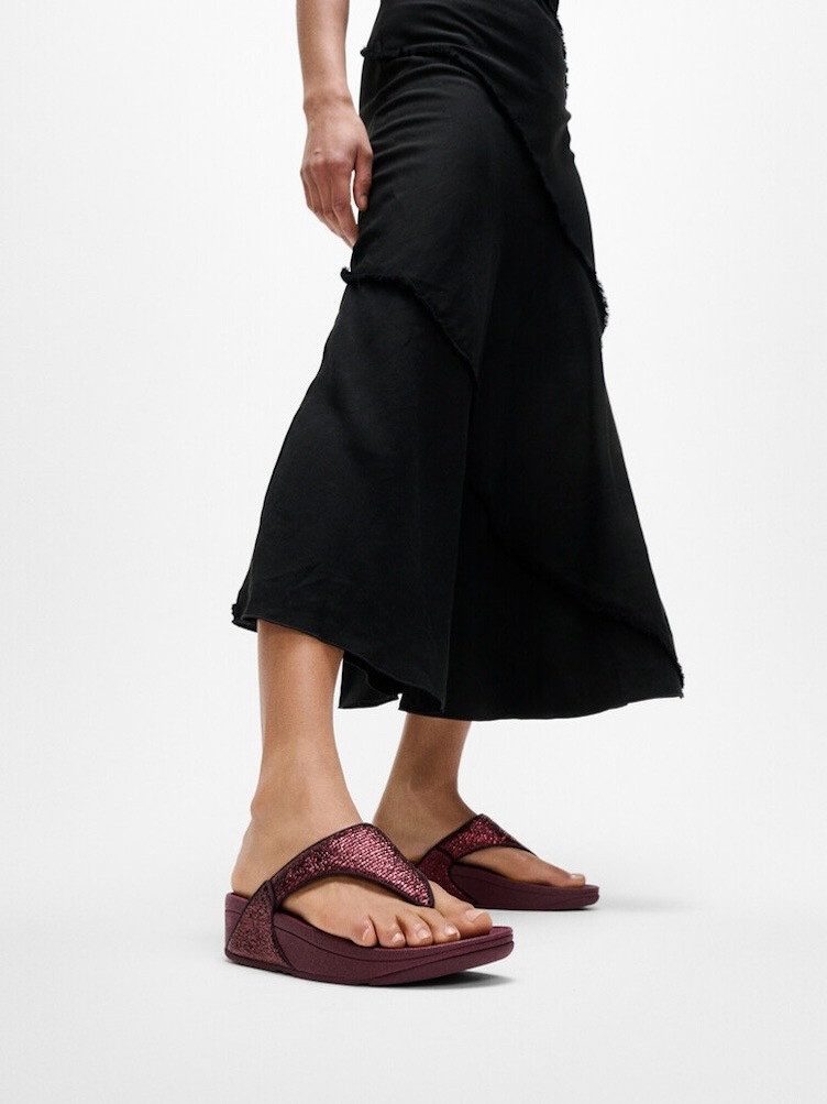 Fitflop Teenslippers LULU CRINKLED SHIMMER