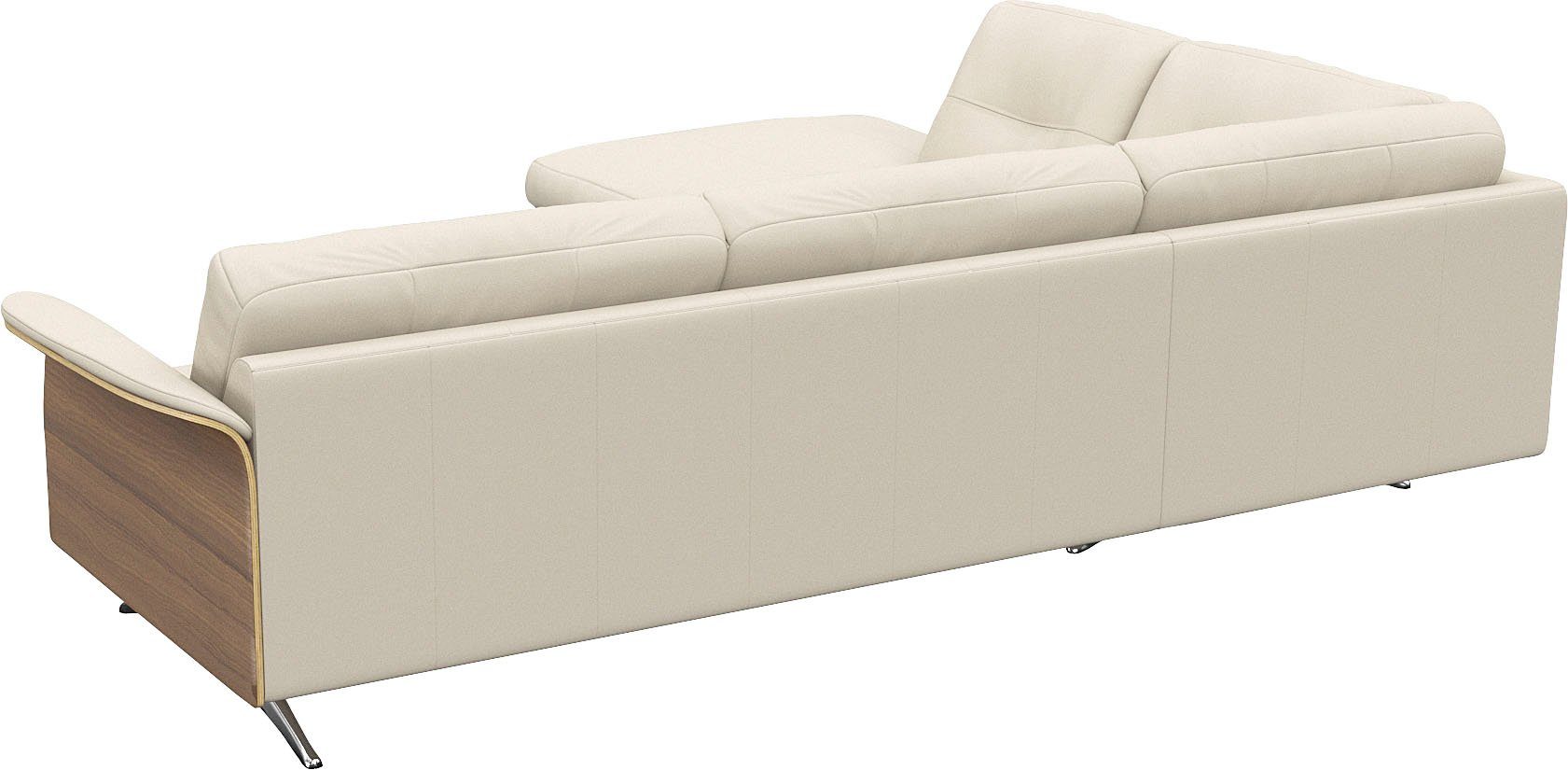 FLEXLUX Hoekbank Glow, super comfortabel door hoogwaardige zitconstructie met binnenvering, L-vorm