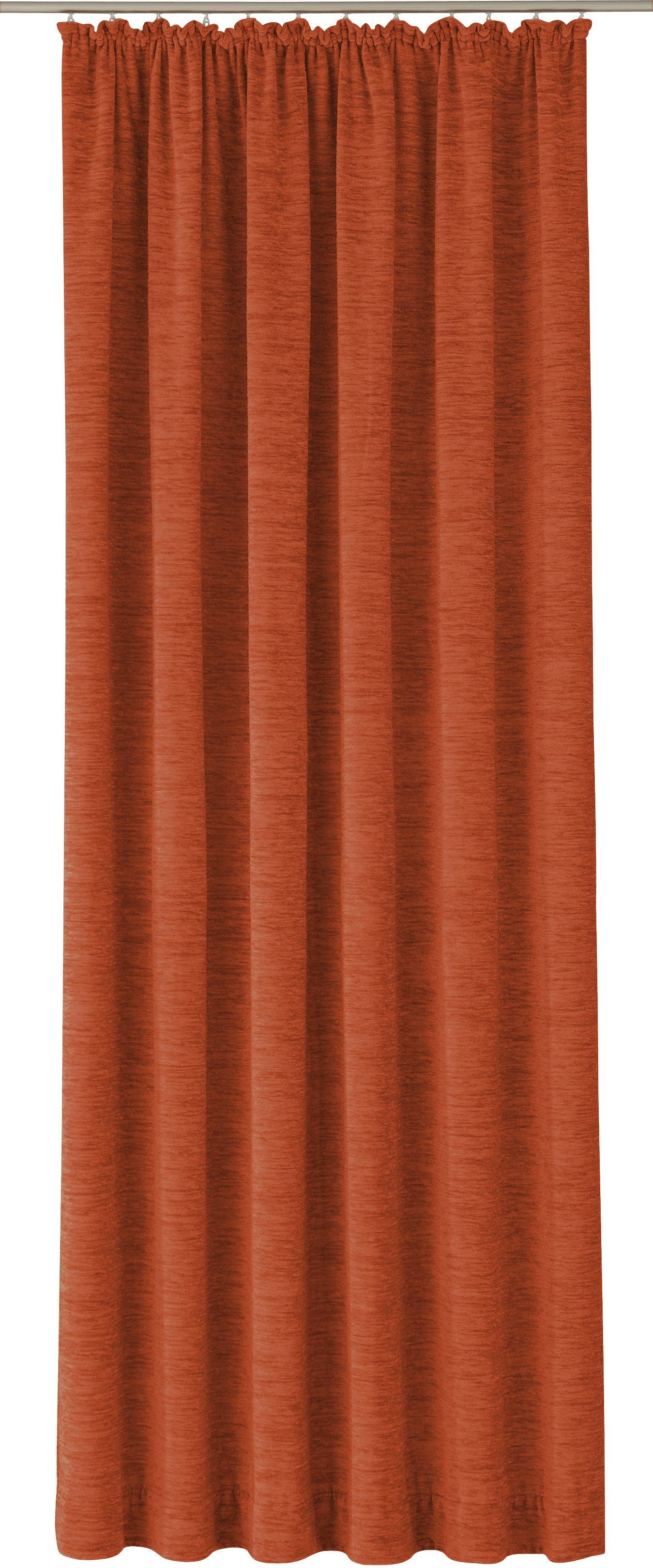 Wirth Gordijn Trondheim B (1 stuk) kant & klaar gordijnen maat 132 cm x 375 cm bruin