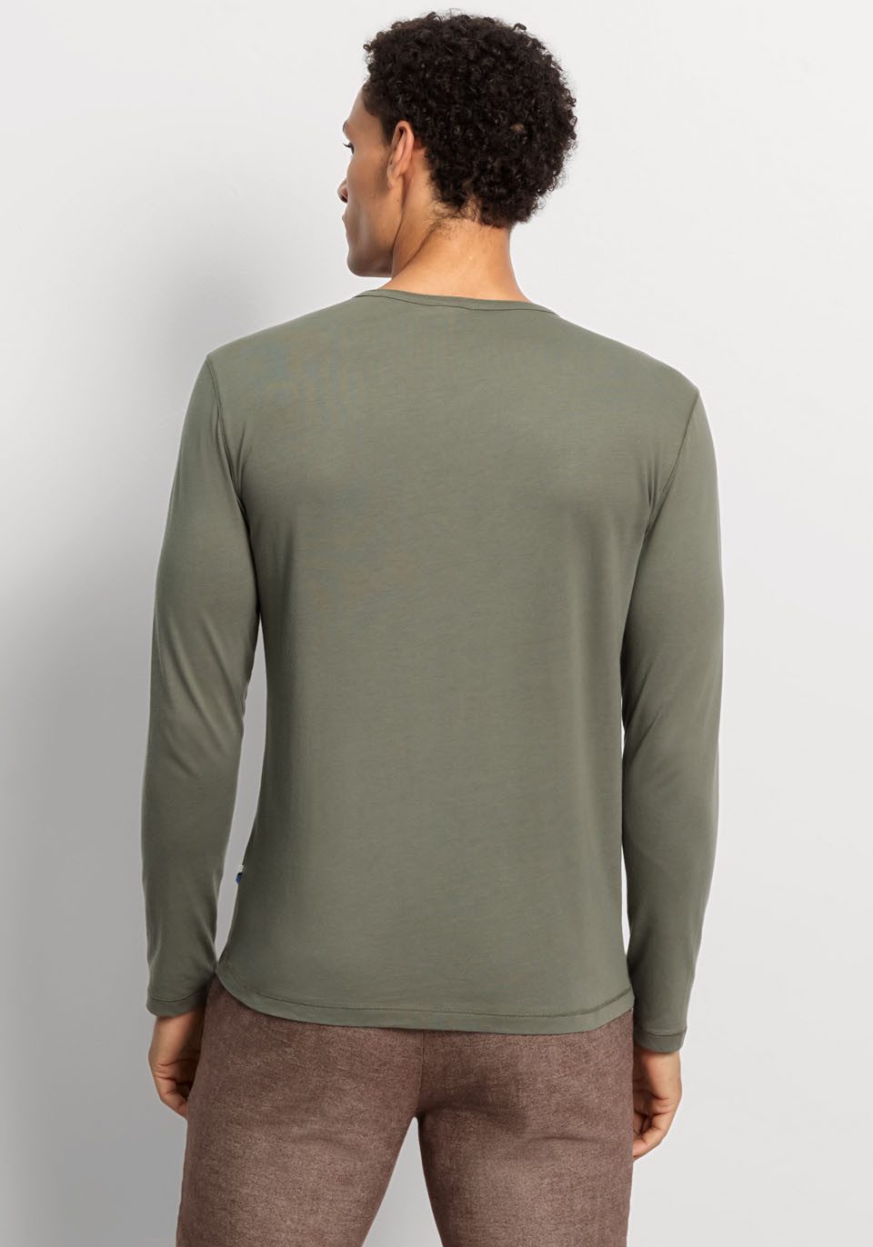 OLYMP Shirt met lange mouwen Casual