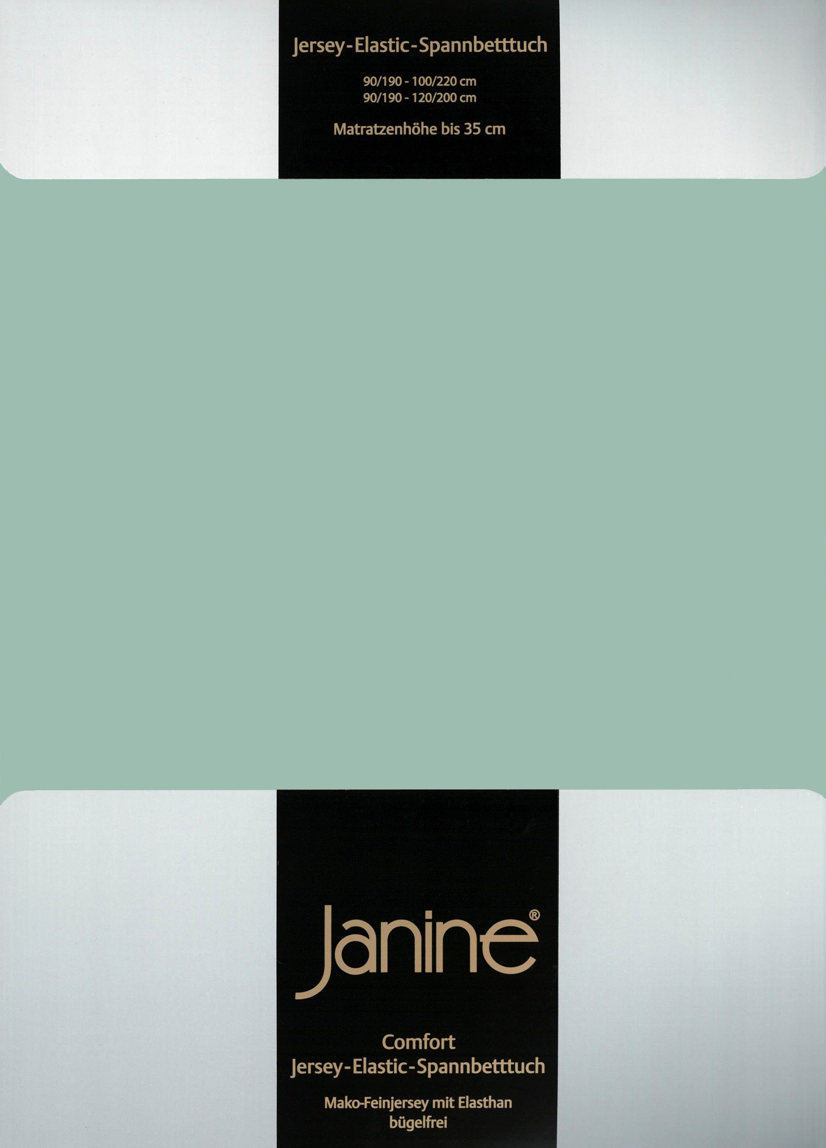 Janine Hoeslaken ELASTIC 5002 voor matrassen tot 35 cm hoog, 95% katoen, hoge kwaliteit, duurzaam (1 stuk) hoeslakens maat 140-160 cm x 200-220 cm