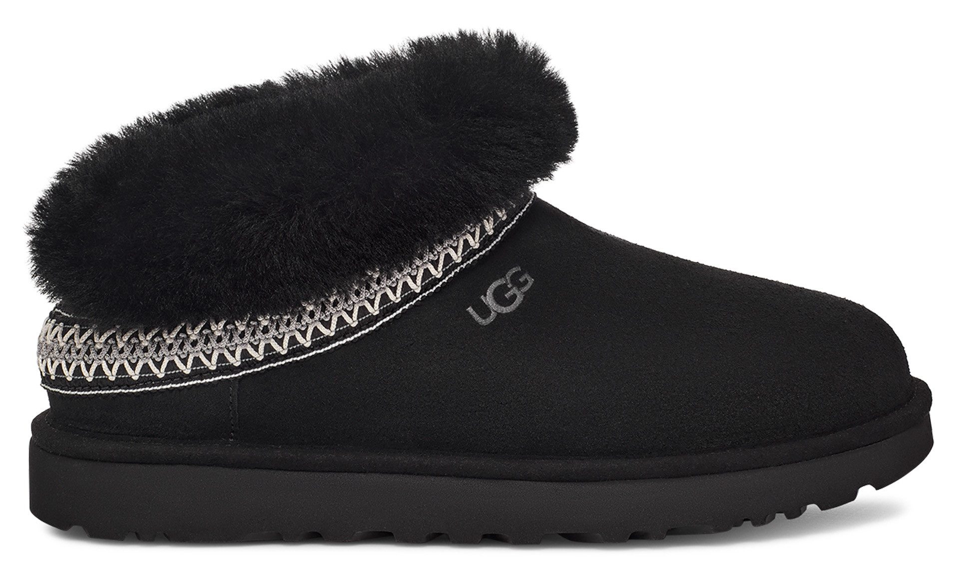 UGG Boots zonder sluiting CLASSIC MINI CRESCENT , winterlaarzen, snowboots met knusse binnenvoering