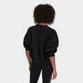 adidas originals sweatshirt adicolor essentials fleece zwart