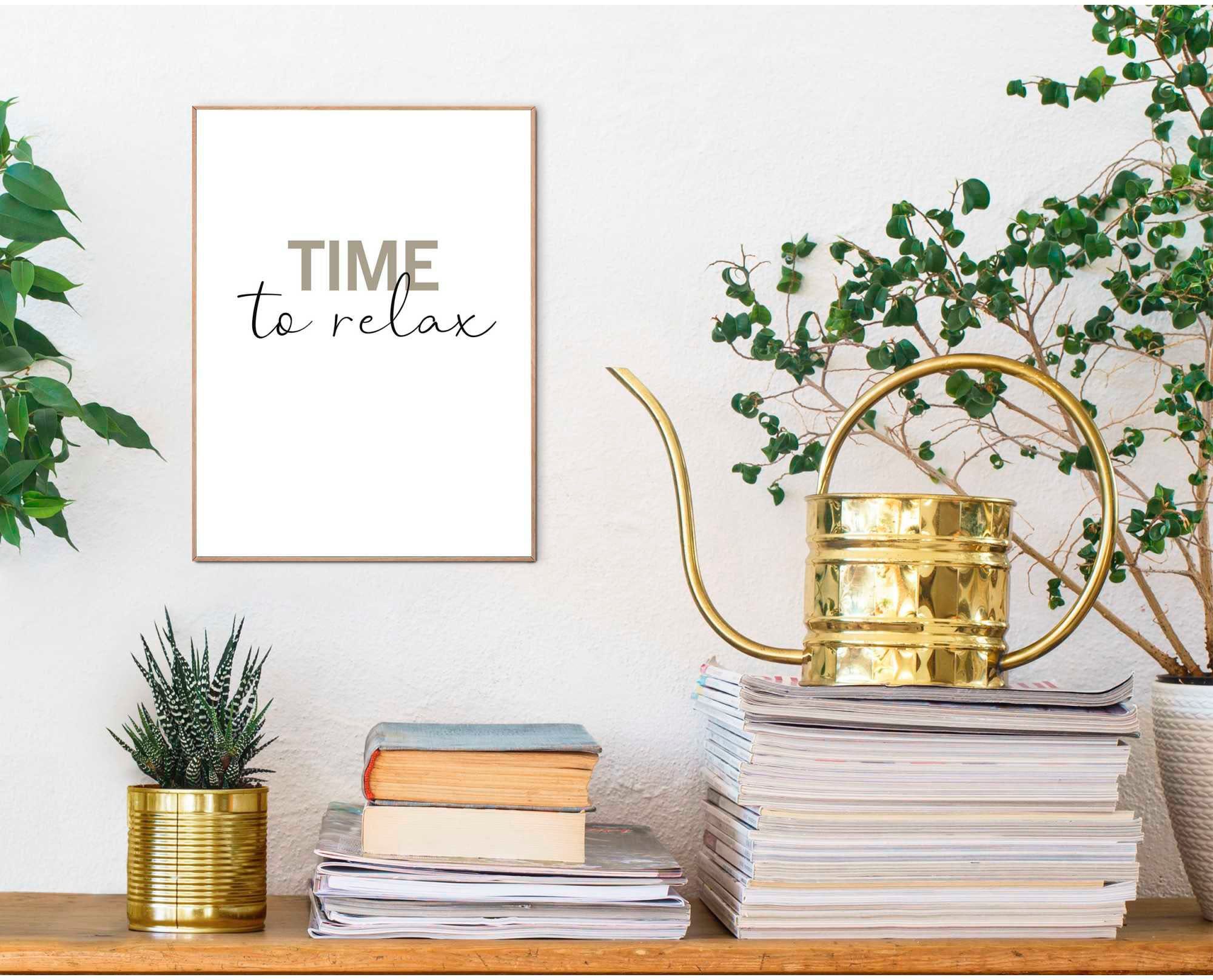 Reinders! Poster Time to relax