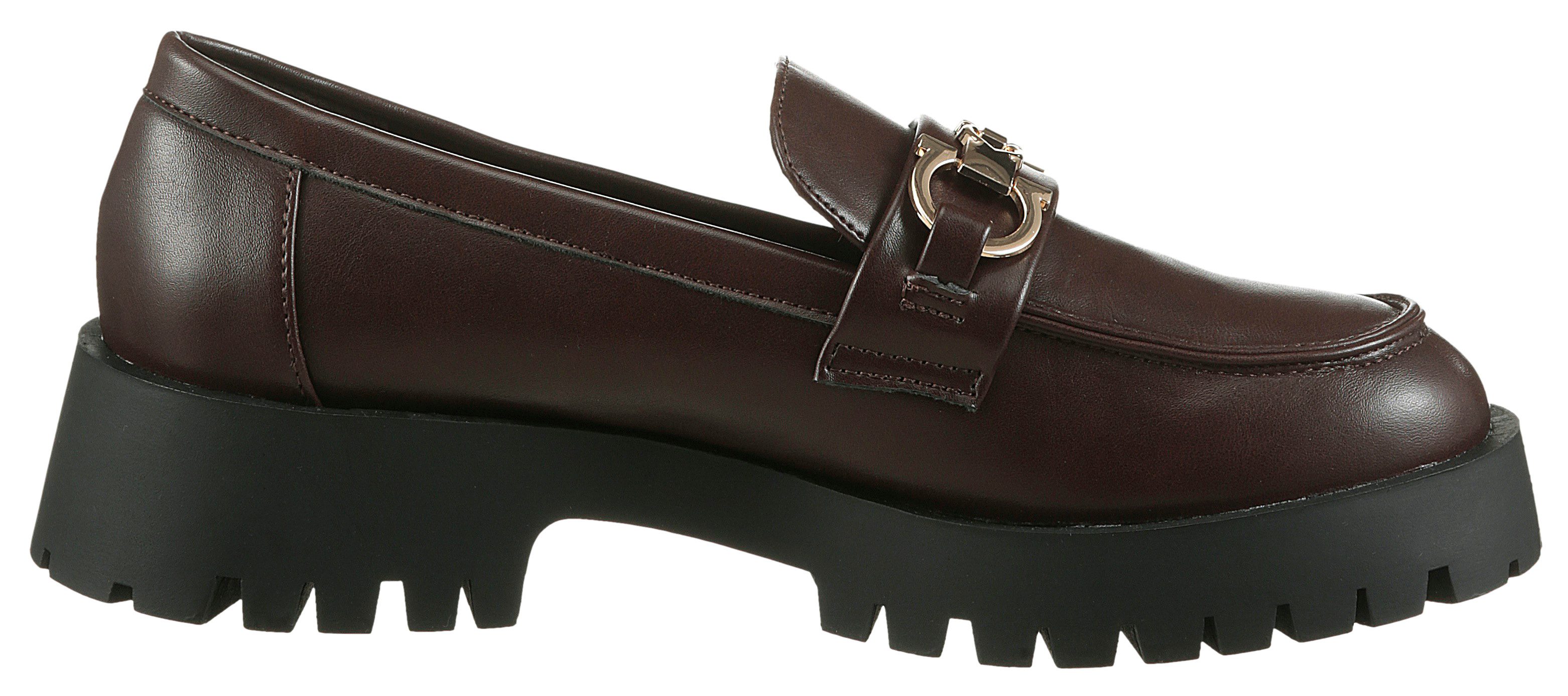 Aniston SHOES Loafers slippers, lage schoen met comfortabele breedte g (=breed) - nieuwe collectie