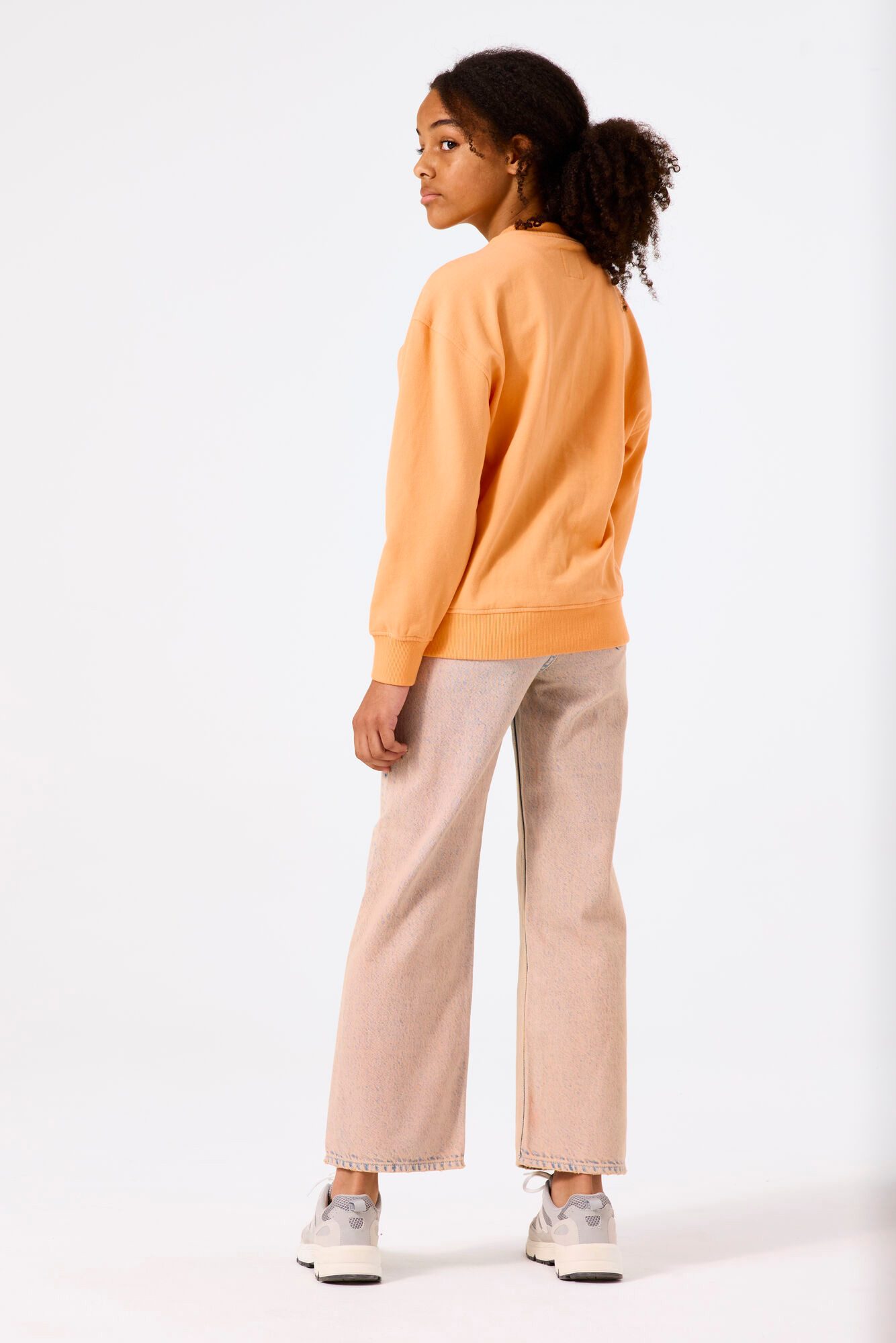 Garcia Sweatshirt met frontprint, voor meisjes