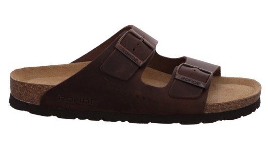 Rohde Slippers Grado zomerschoen, slippers, badschoen, ergonomisch gevormd voetbed