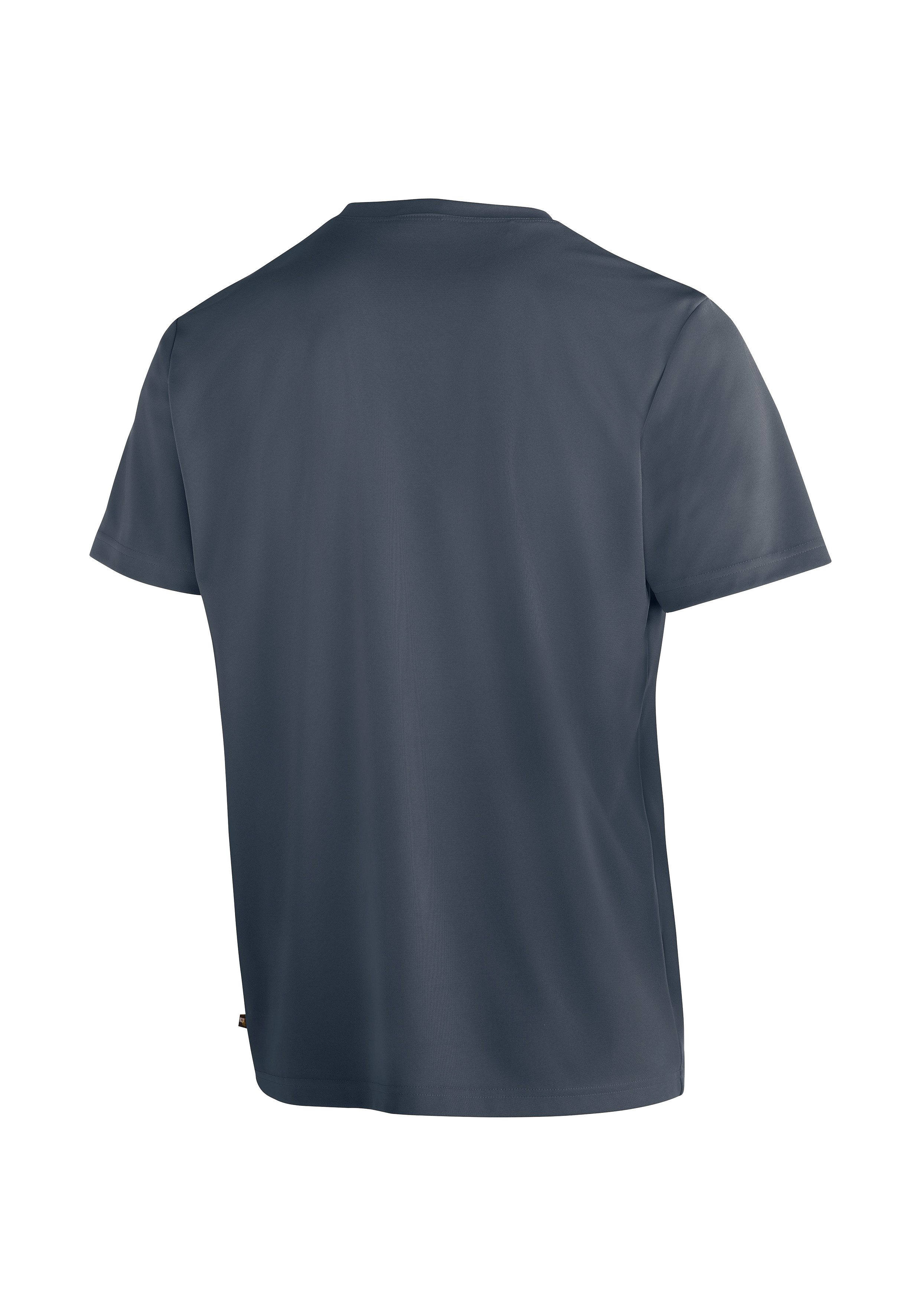 Maier Sports T-shirt Tilia Pique M Heren functioneel shirt, vrijetijdsshirt met opdruk