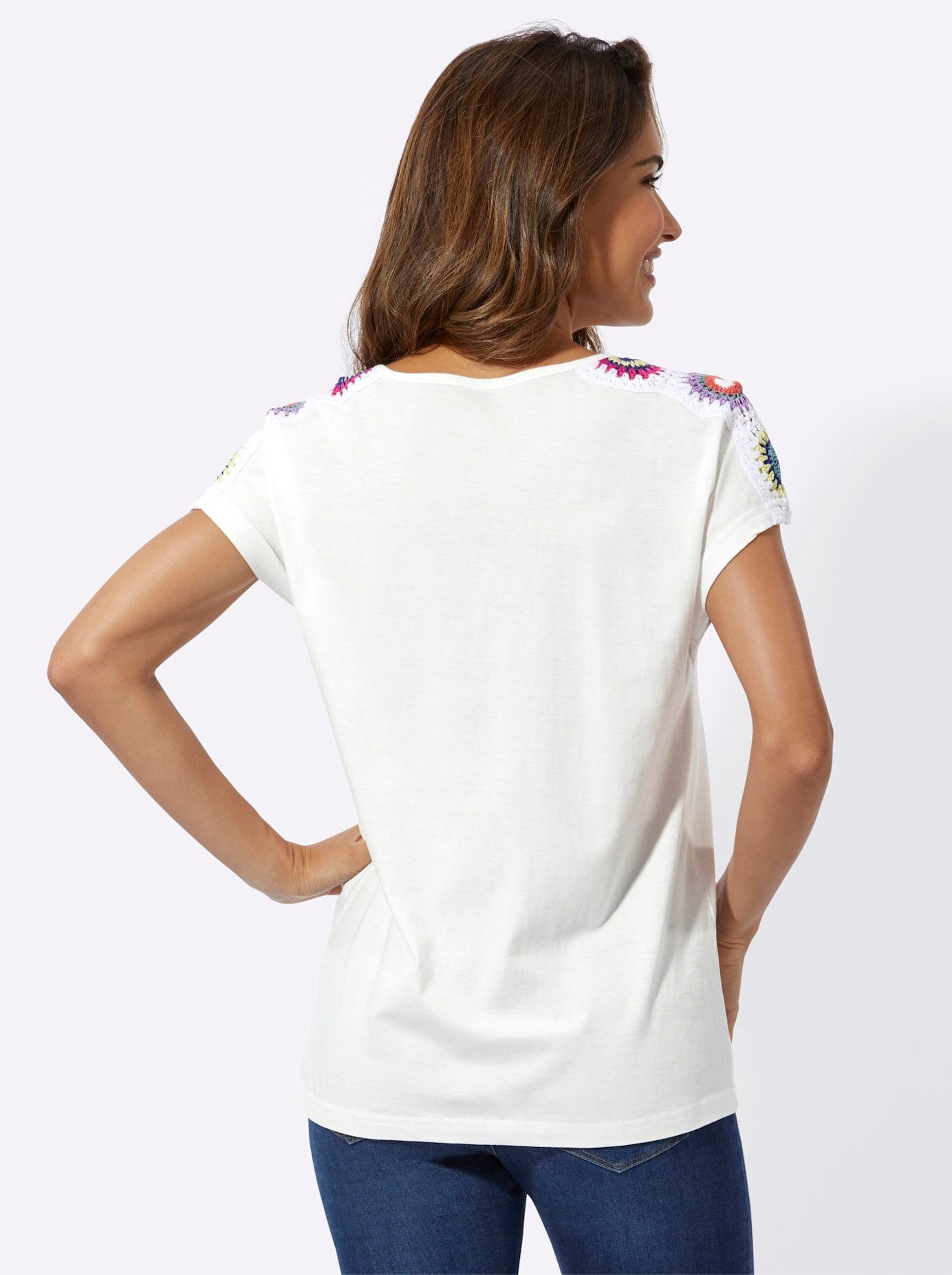 Classic Basics Shirt met ronde hals Shirt met korte mouwen (1-delig)