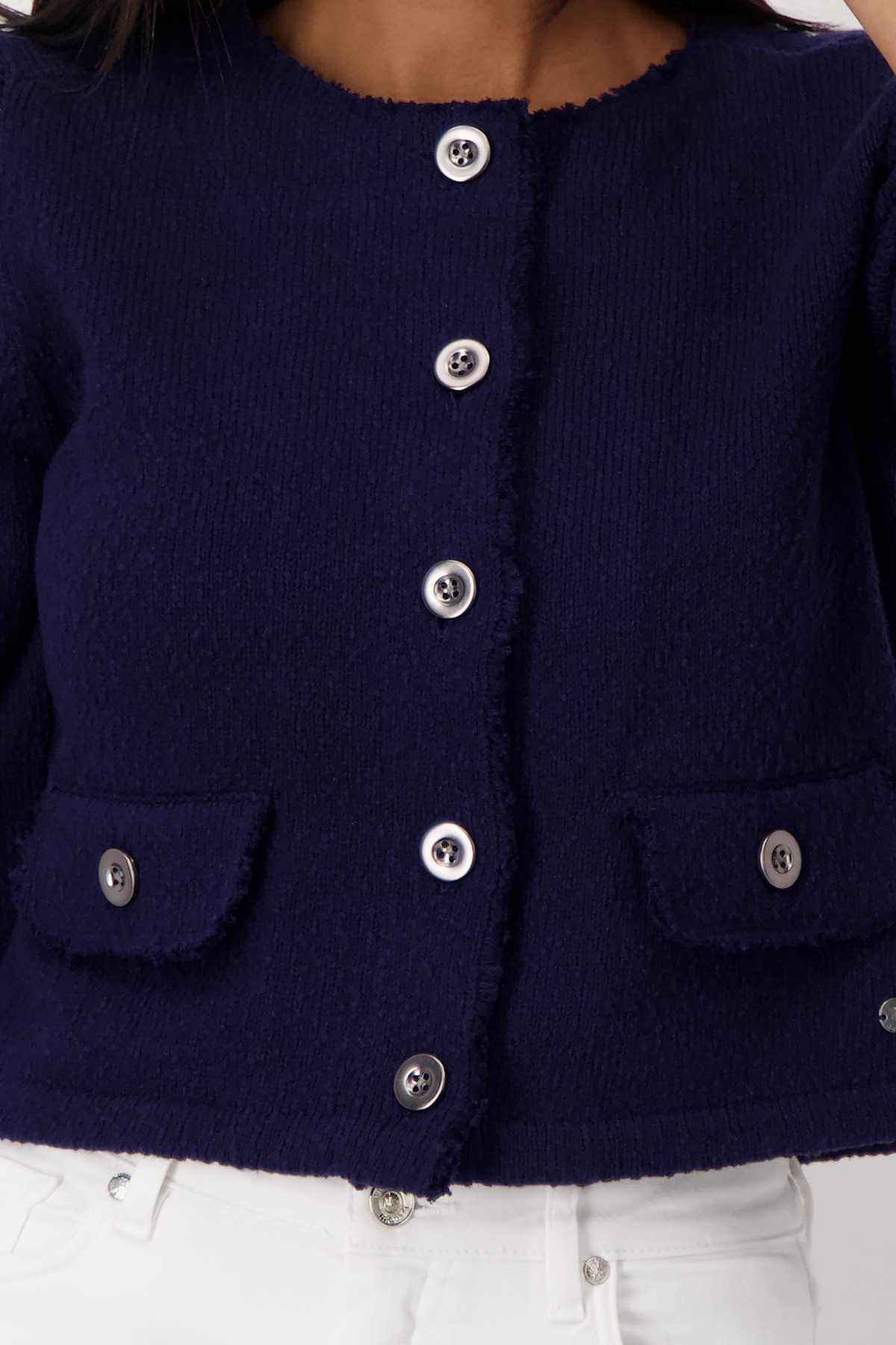 Monari Vest met knopen