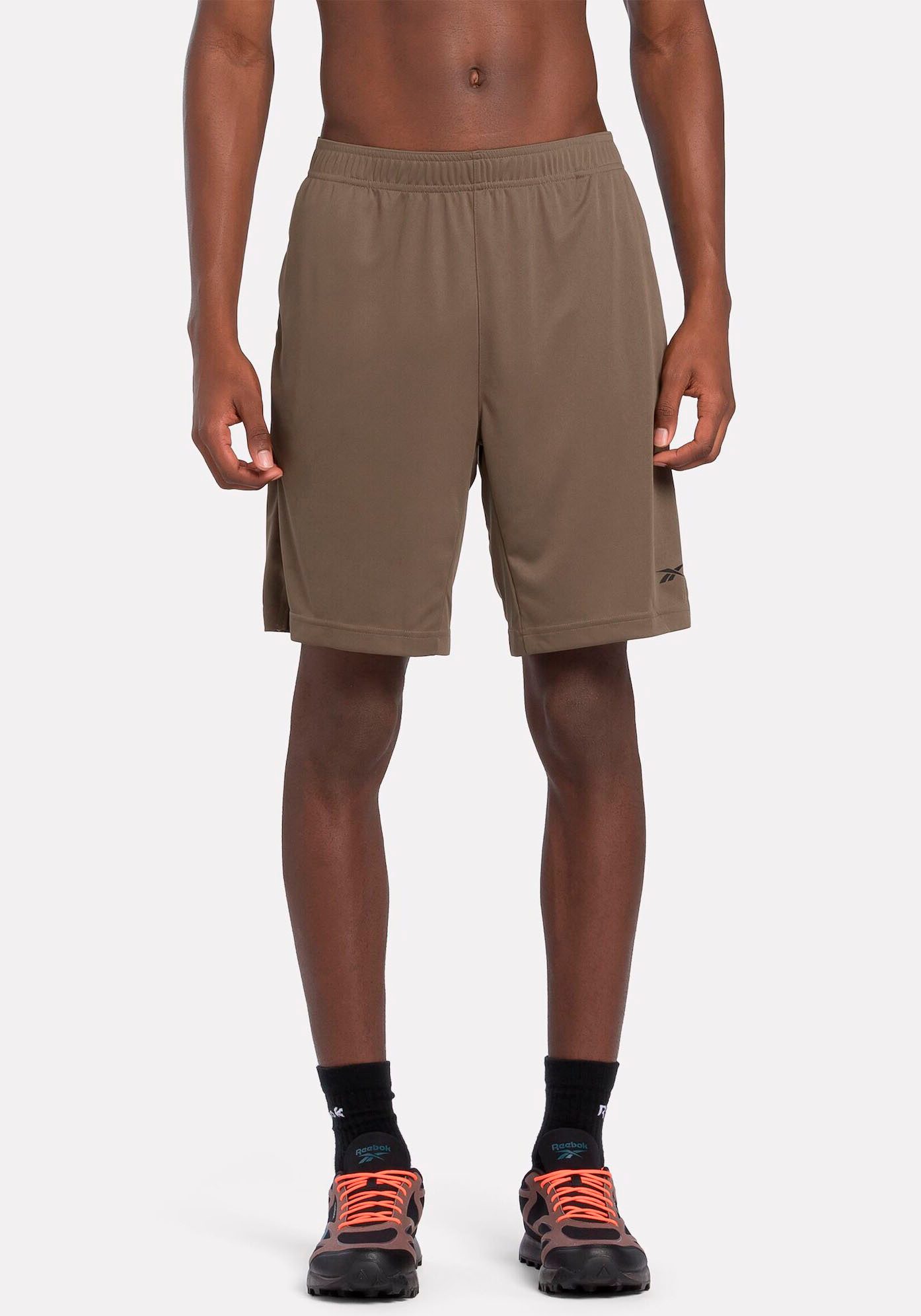 Reebok Short COMM KNIT SHORT heren bermuda broeken maat L groen