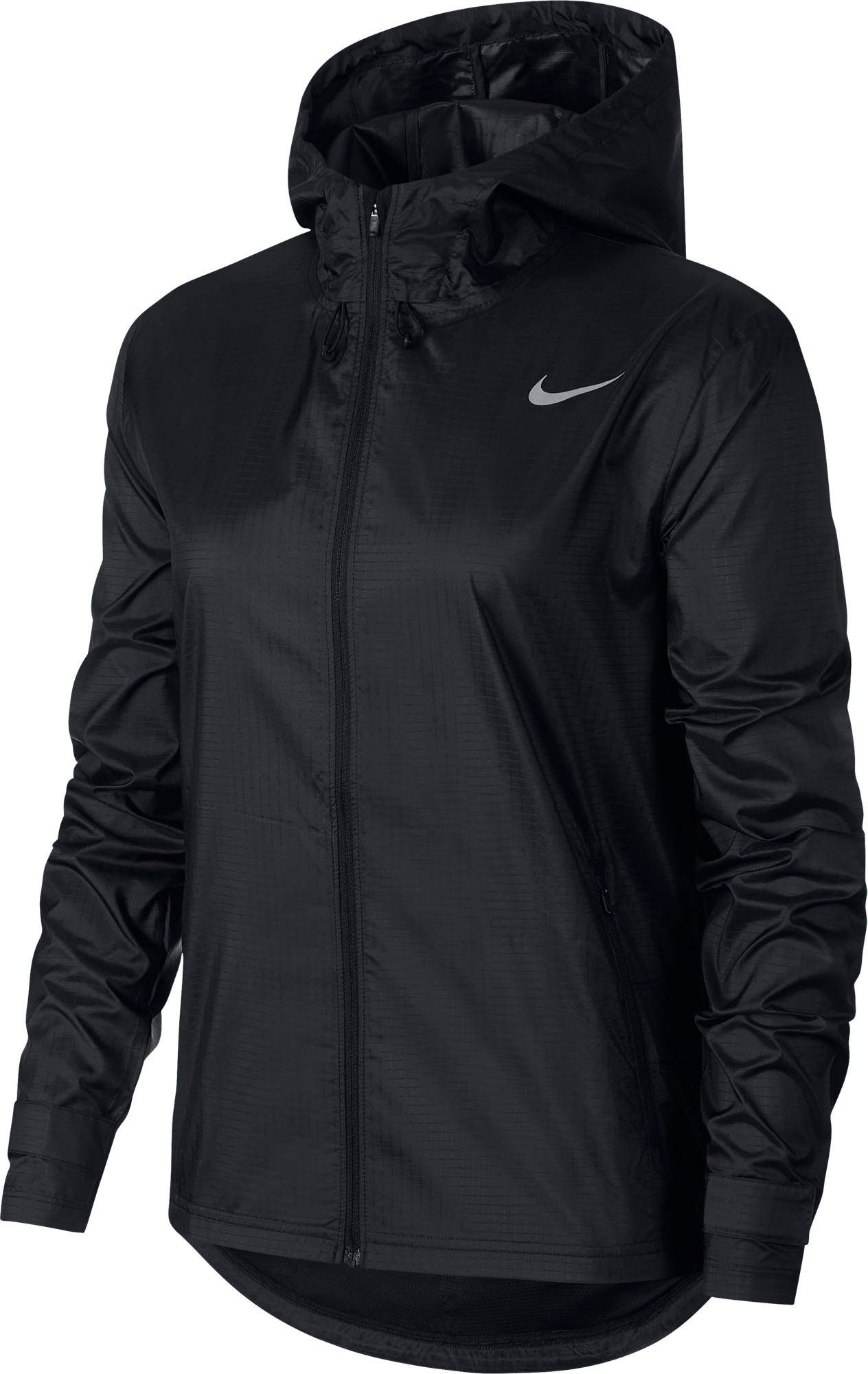 womens black nike track jacket