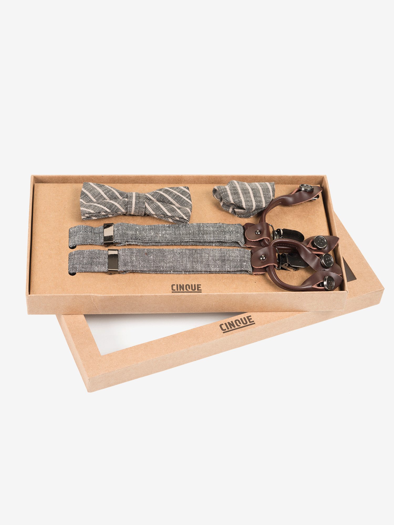 Cinque Bretels met streepmotief (set)