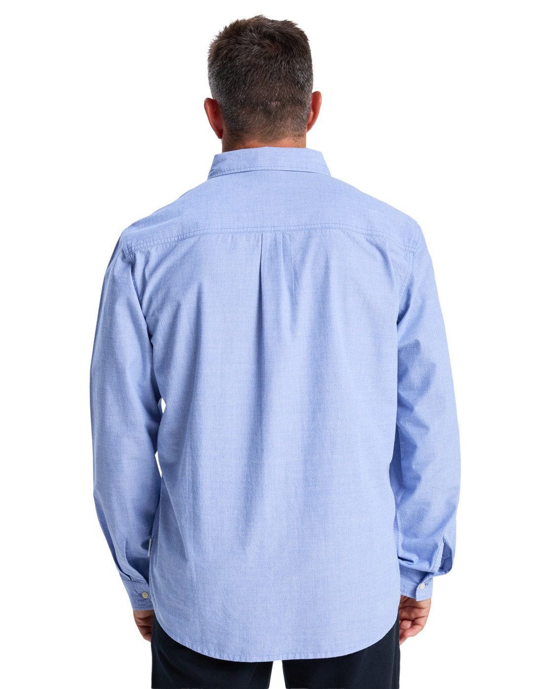 Quiksilver Overhemd met lange mouwen Diamond Chambray