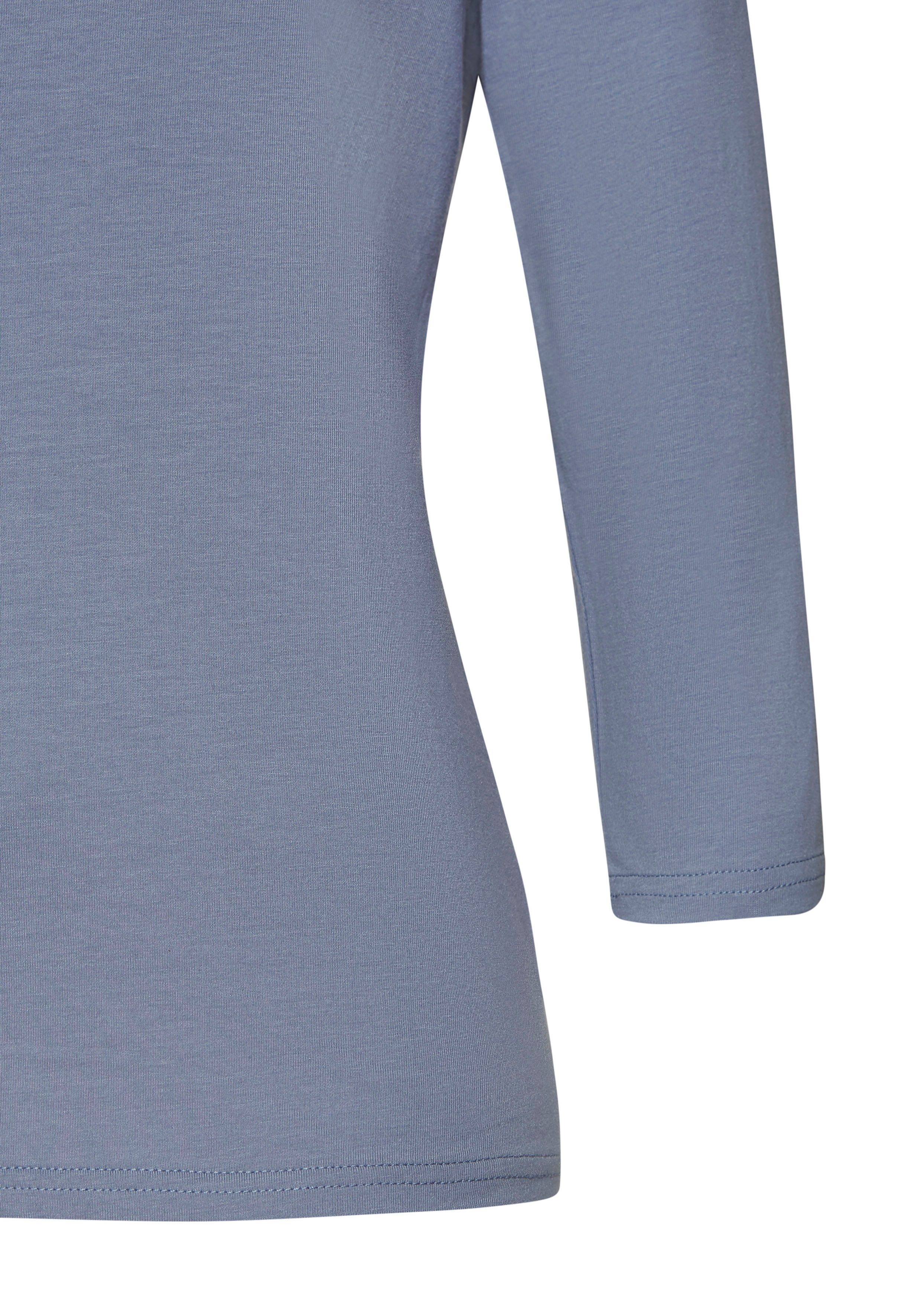 Lascana Shirt met 3/4 mouwen van elastische katoen-modal kwaliteit (Set van 2)