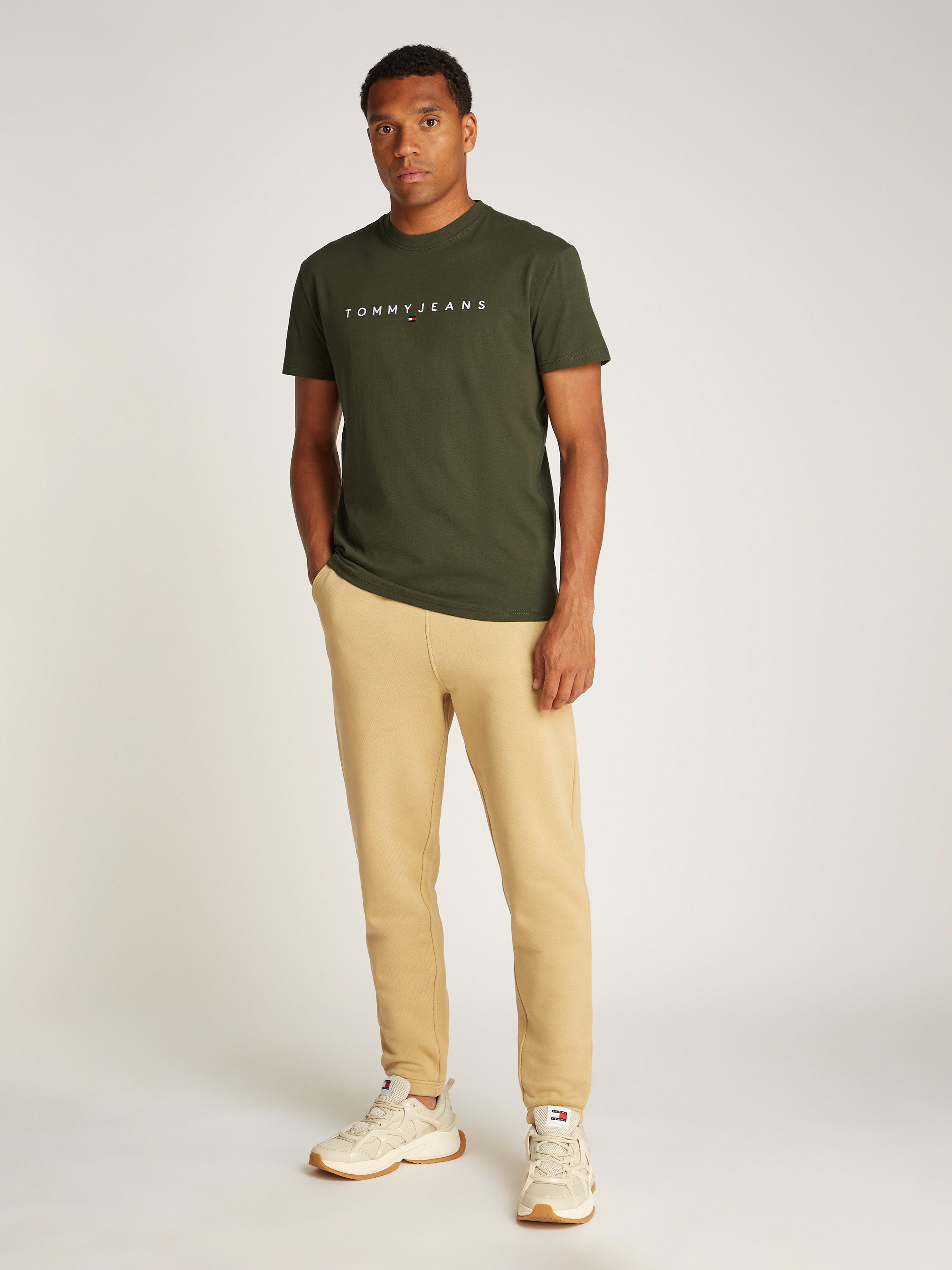 TOMMY JEANS T-shirt TJM REG LINEAR LOGO TEE EXT