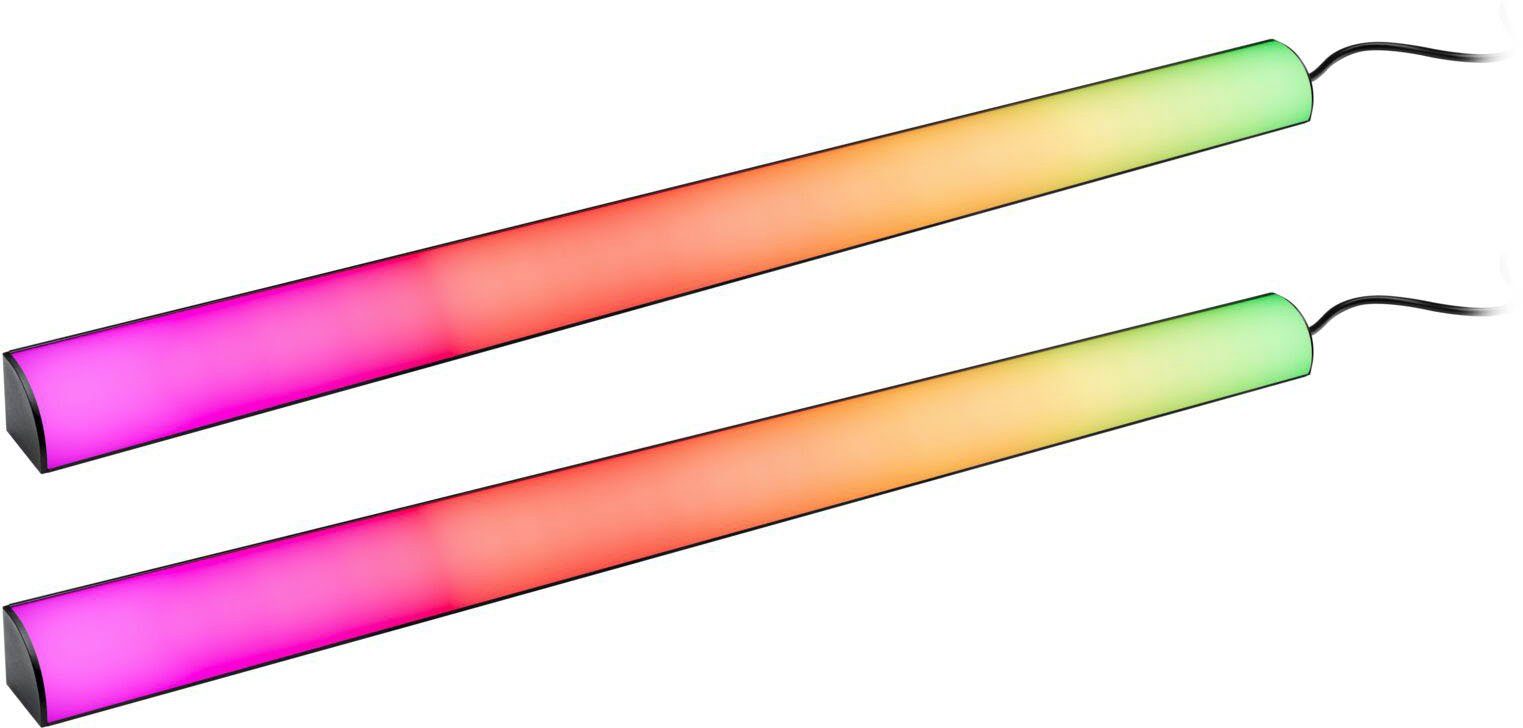 Paulmann Led-strepen EntertainLED Lightbar Dynamic Rainbow RGB 30x30mm 2x1W 2x48lm (1 stuk)