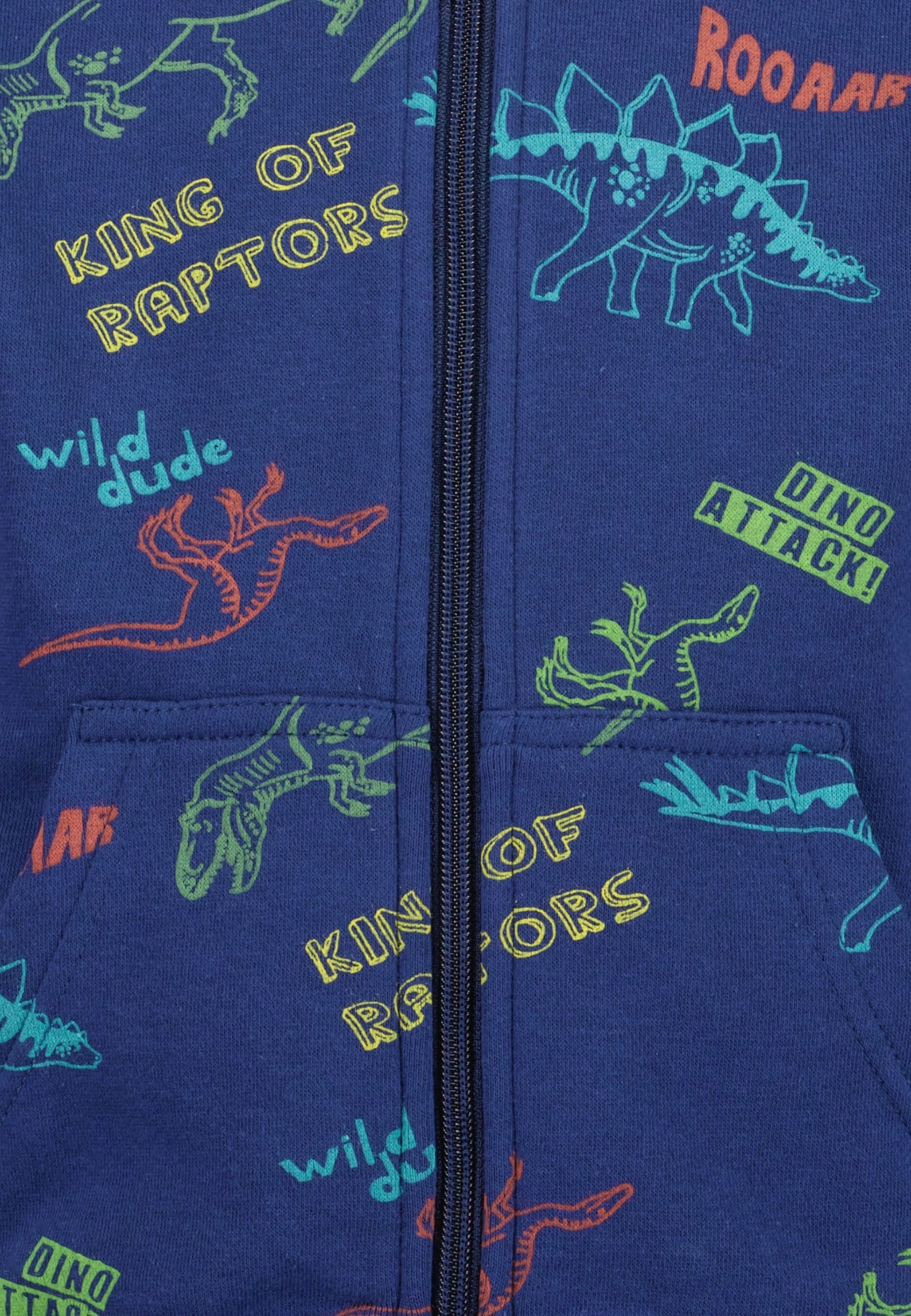 Blue Seven Sweatvest Blue Seven jongens sweatjack met capuchon lange mouwen kinder hoodie (1-delig)