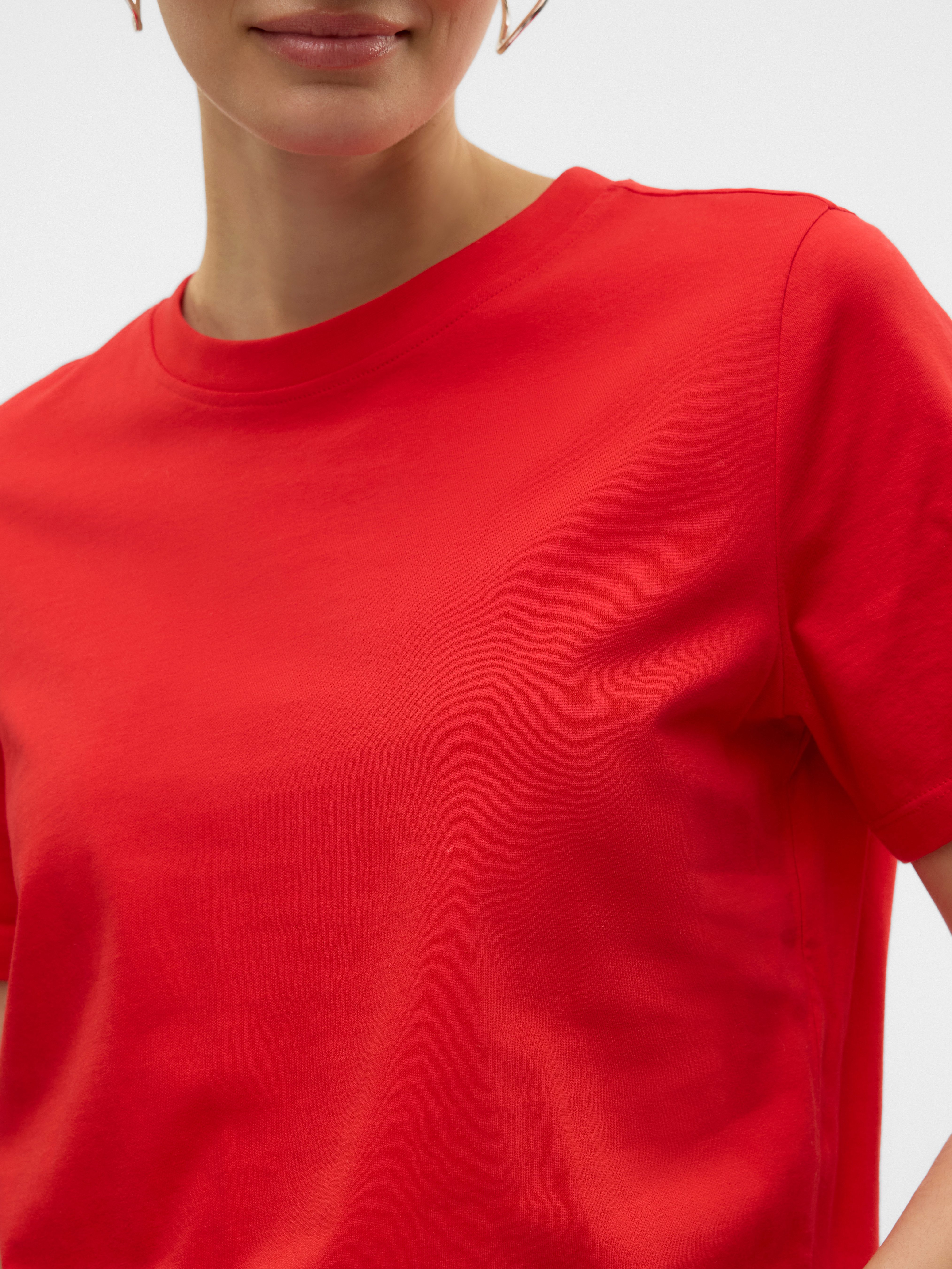 Vero Moda Shirt met korte mouwen VMPAULINA SS T-SHIRT GA JRS NOOS