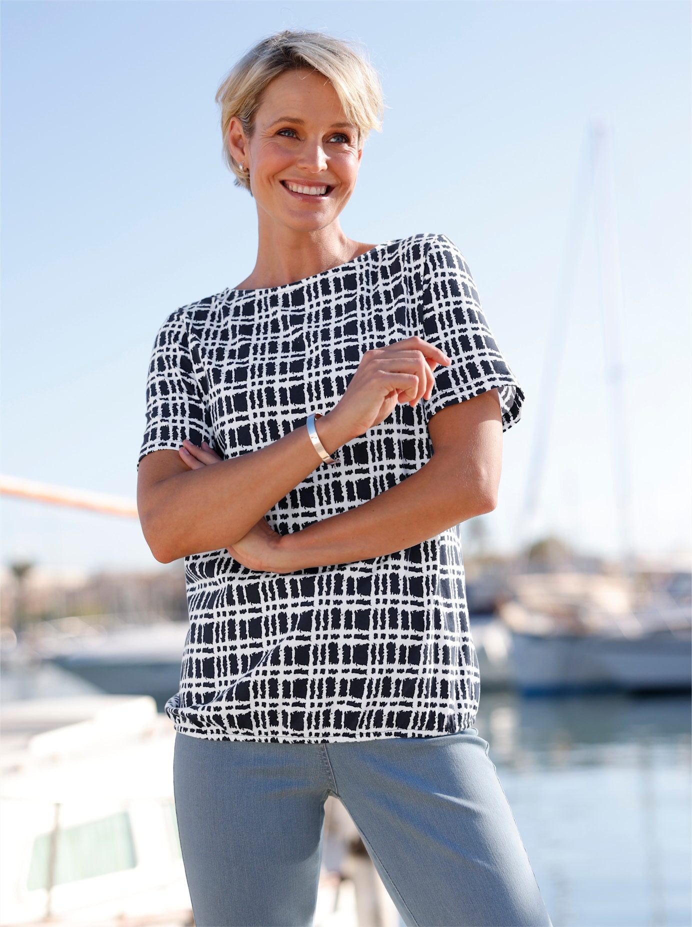 Classic Basics T-shirt Gedessineerd shirt (1-delig)