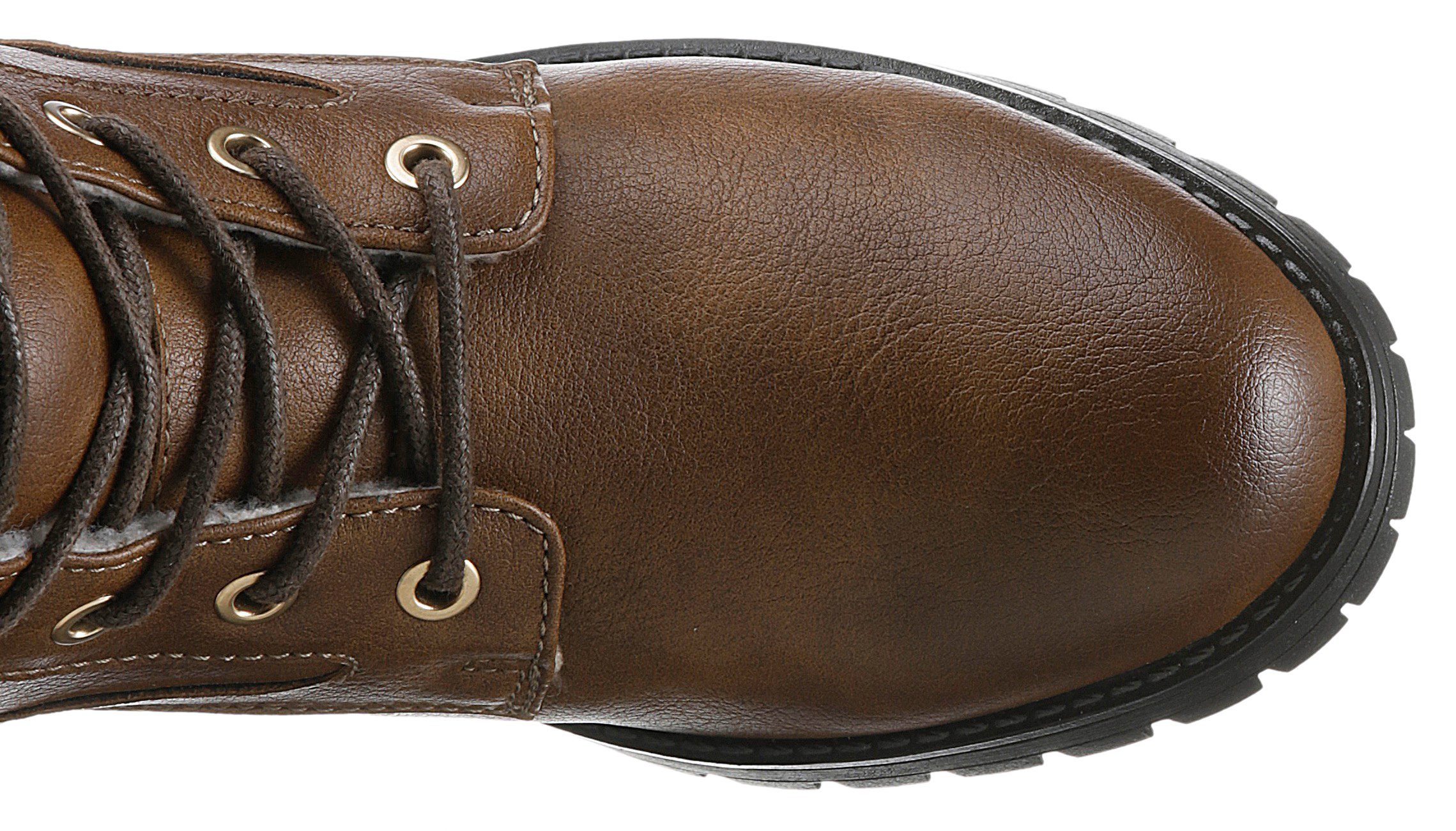 Mustang Shoes Winterlaarzen met goudkleurige accenten