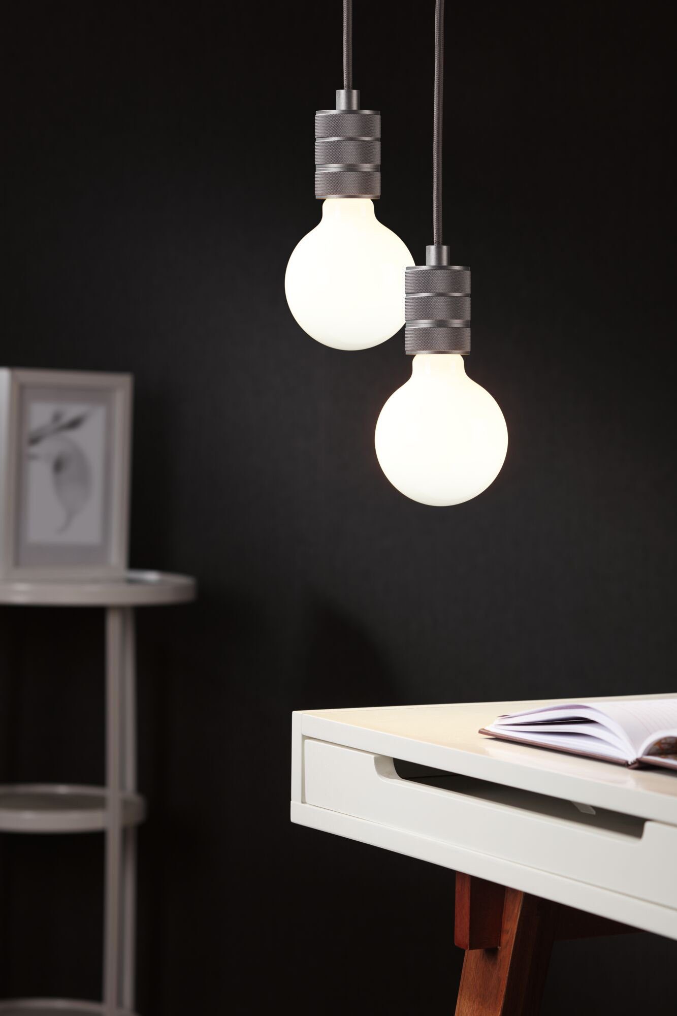 Paulmann Hanglamp TILLA E27, max. 1x60W E27, 230V, stof/metaal (1 stuk)