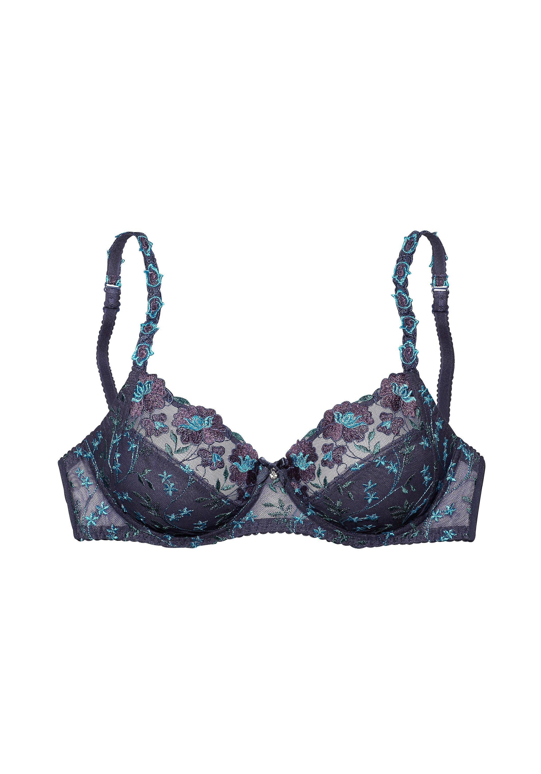 Nuance Beugel-bh met mooi borduursel en kant, dessous