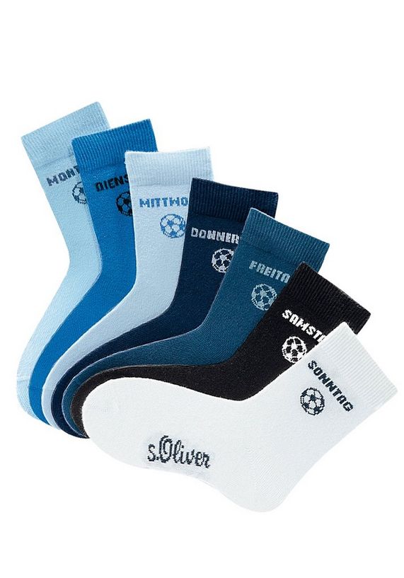 Sokken, set van 7 paar, S.OLIVER Sokken, set van 7 paar, S.OLIVER
