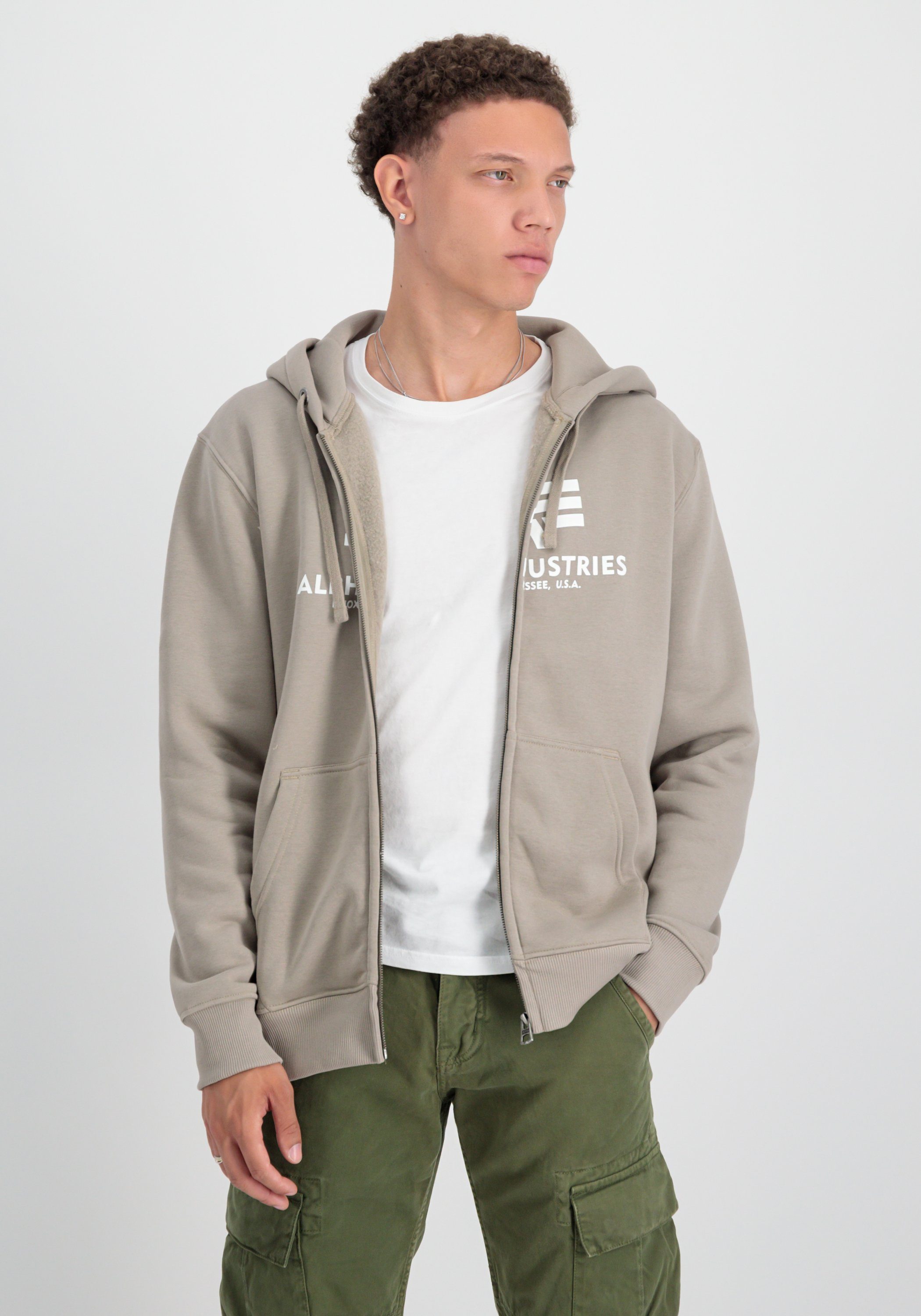 Alpha Industries Hoodie Alpha Industries Men - Hoodies Basic Zip Hoodie BL