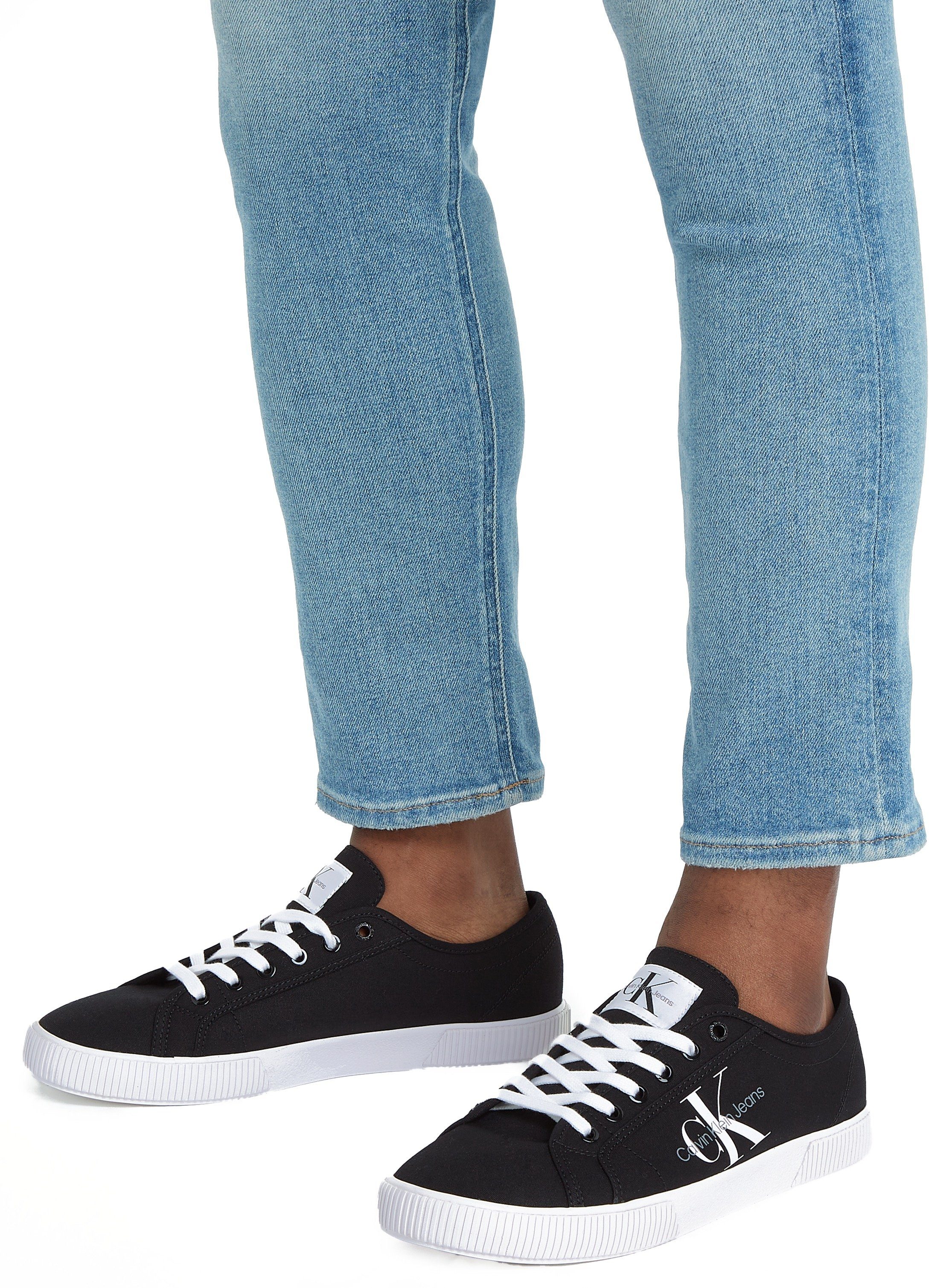 Calvin Klein Sneakers SEBO 3D *I met logoprint aan de zijkant, vrijetijdsschoen, lage schoen, veterschoen