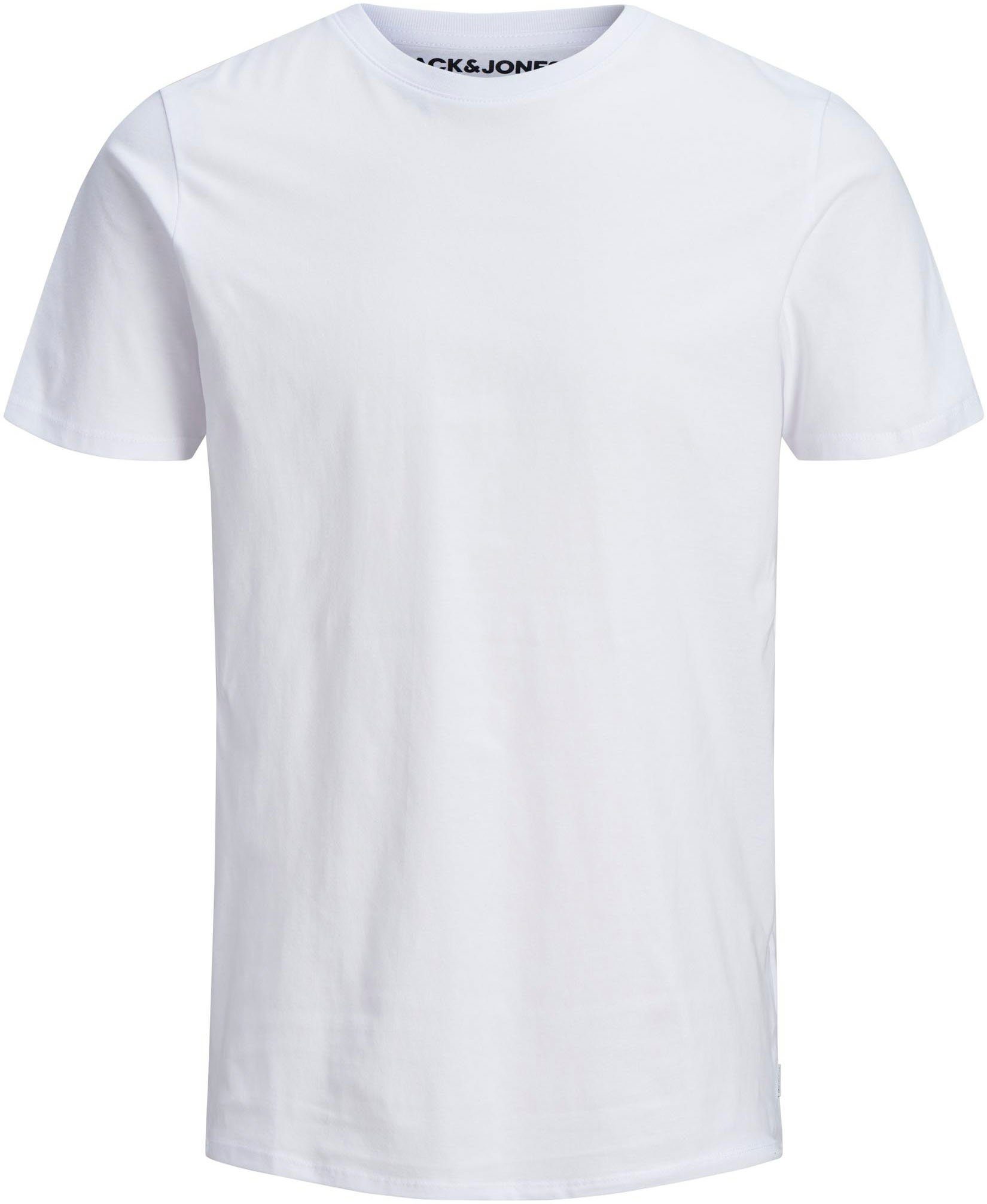 Jack & Jones PlusSize Shirt met ronde hals JJEORGANIC BASIC TEE SS O-NECK NOOS PLS