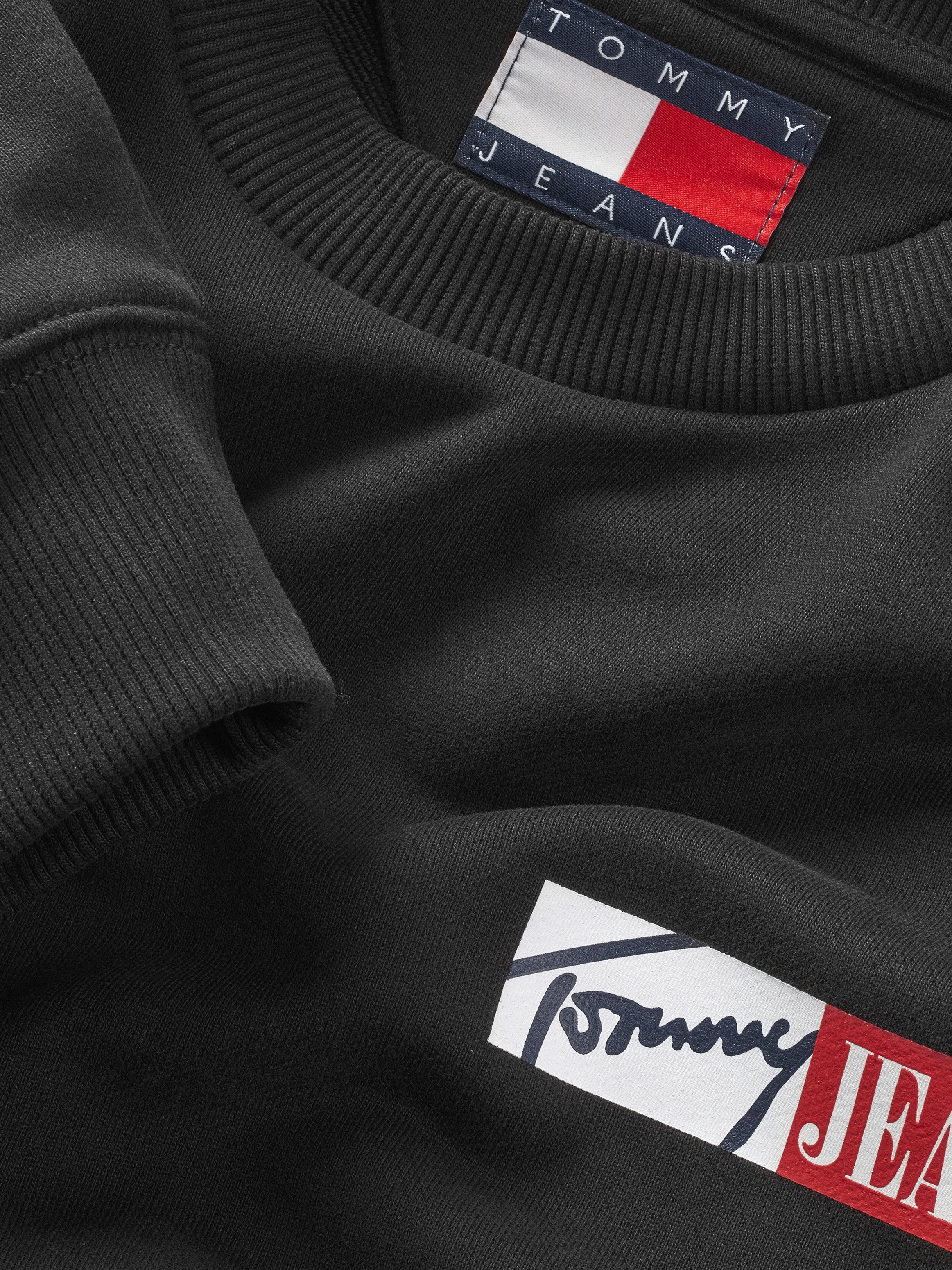 Tommy Jeans Plus Sweatshirt TJM REG ENTRY GRAPHIC CREW EXT
