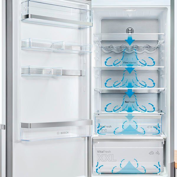 BOSCH Koel-vriescombinatie KGN49LBCF