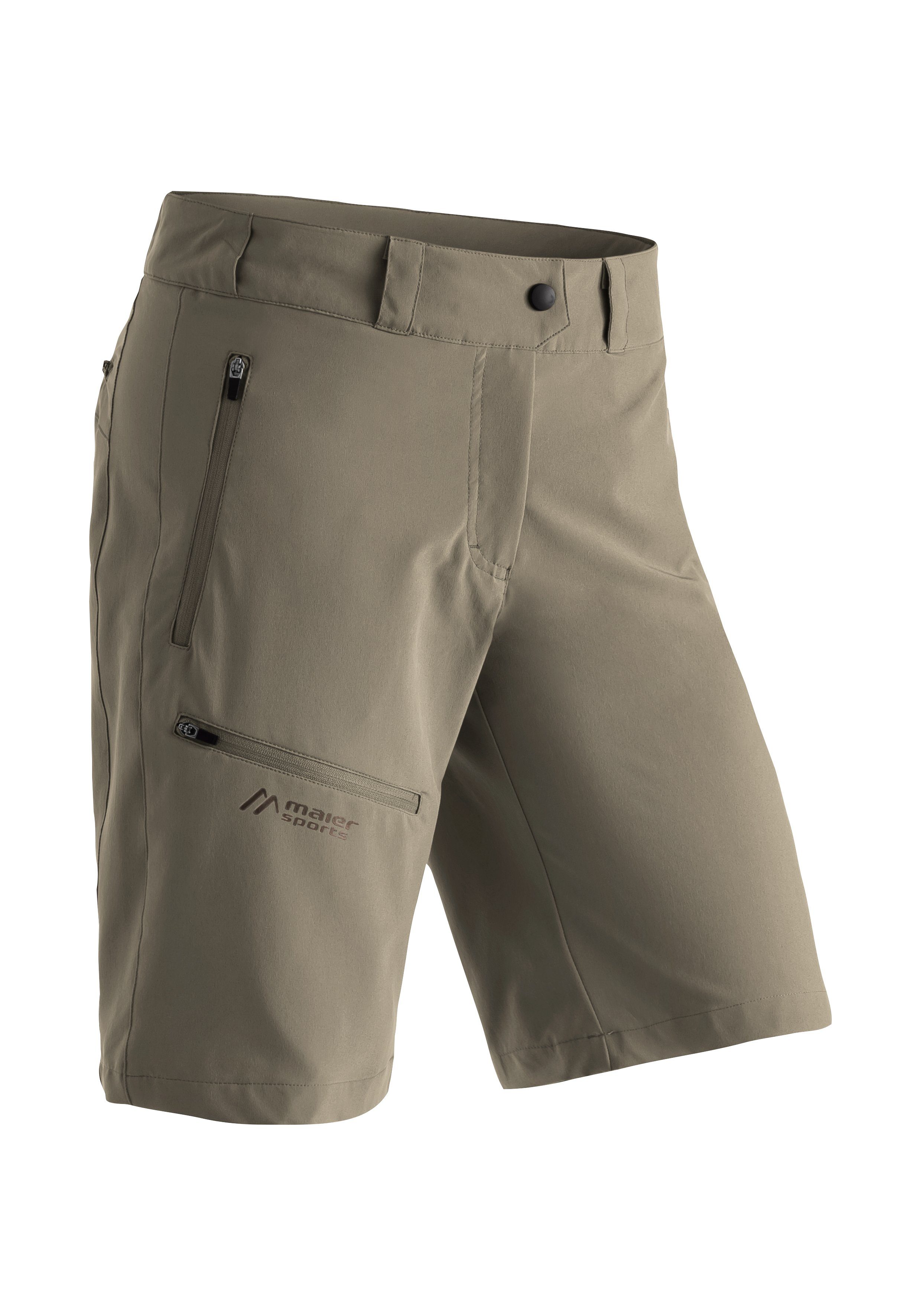 Maier Sports Functionele short Latit short W Duurzame functionele short van elastisch materiaal