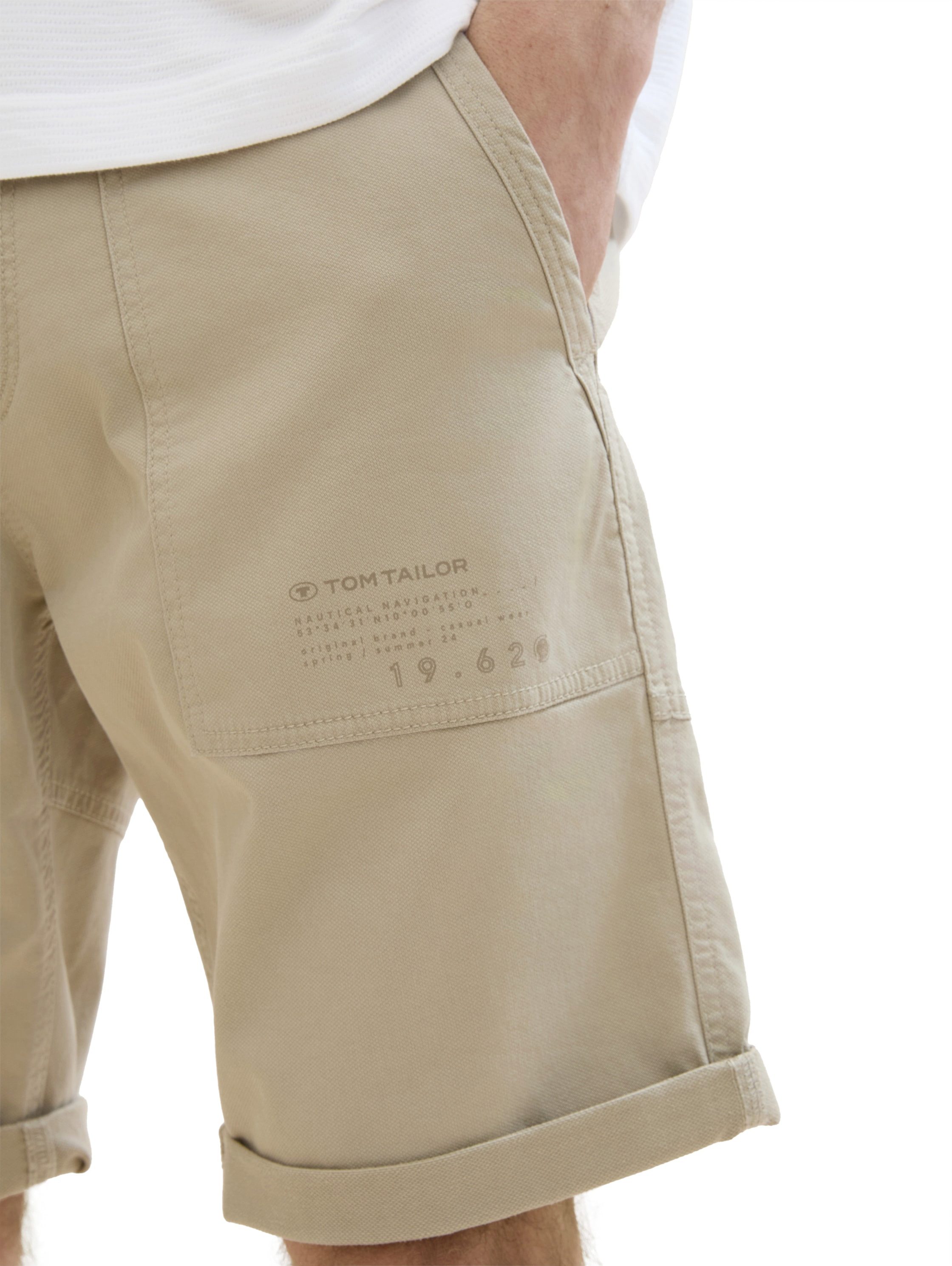 Tom Tailor Bermuda met utility details