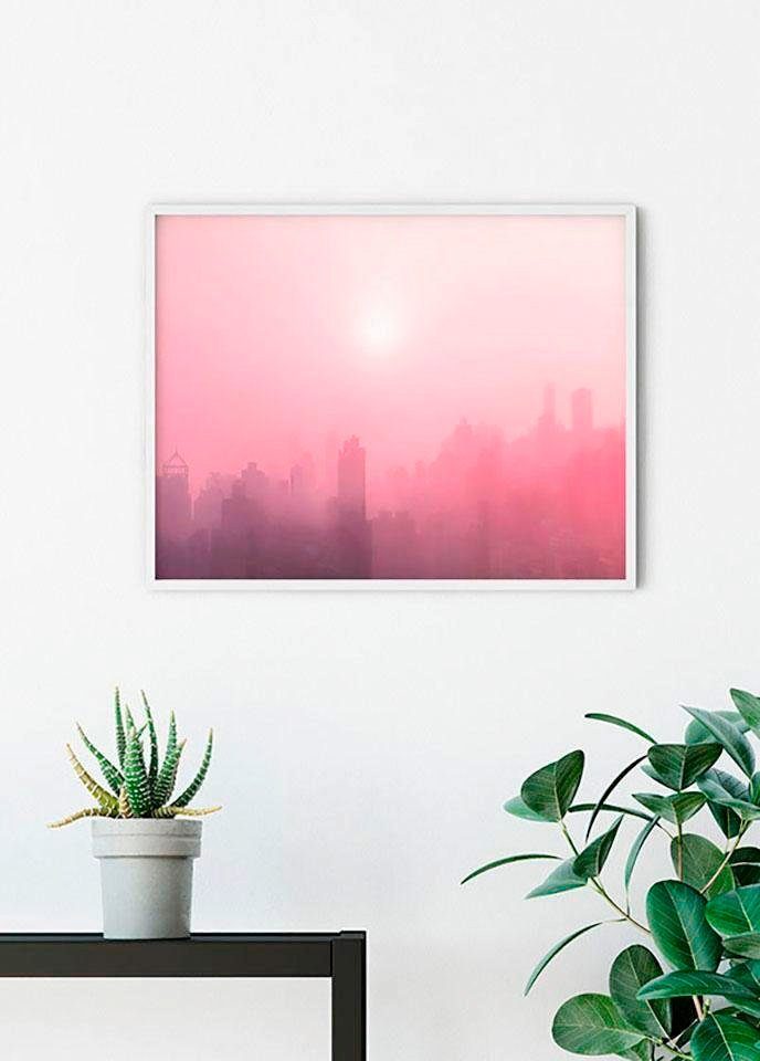 Komar Wanddecoratie City Dusk Wanddecoratie - zonder lijst (1 stuk)