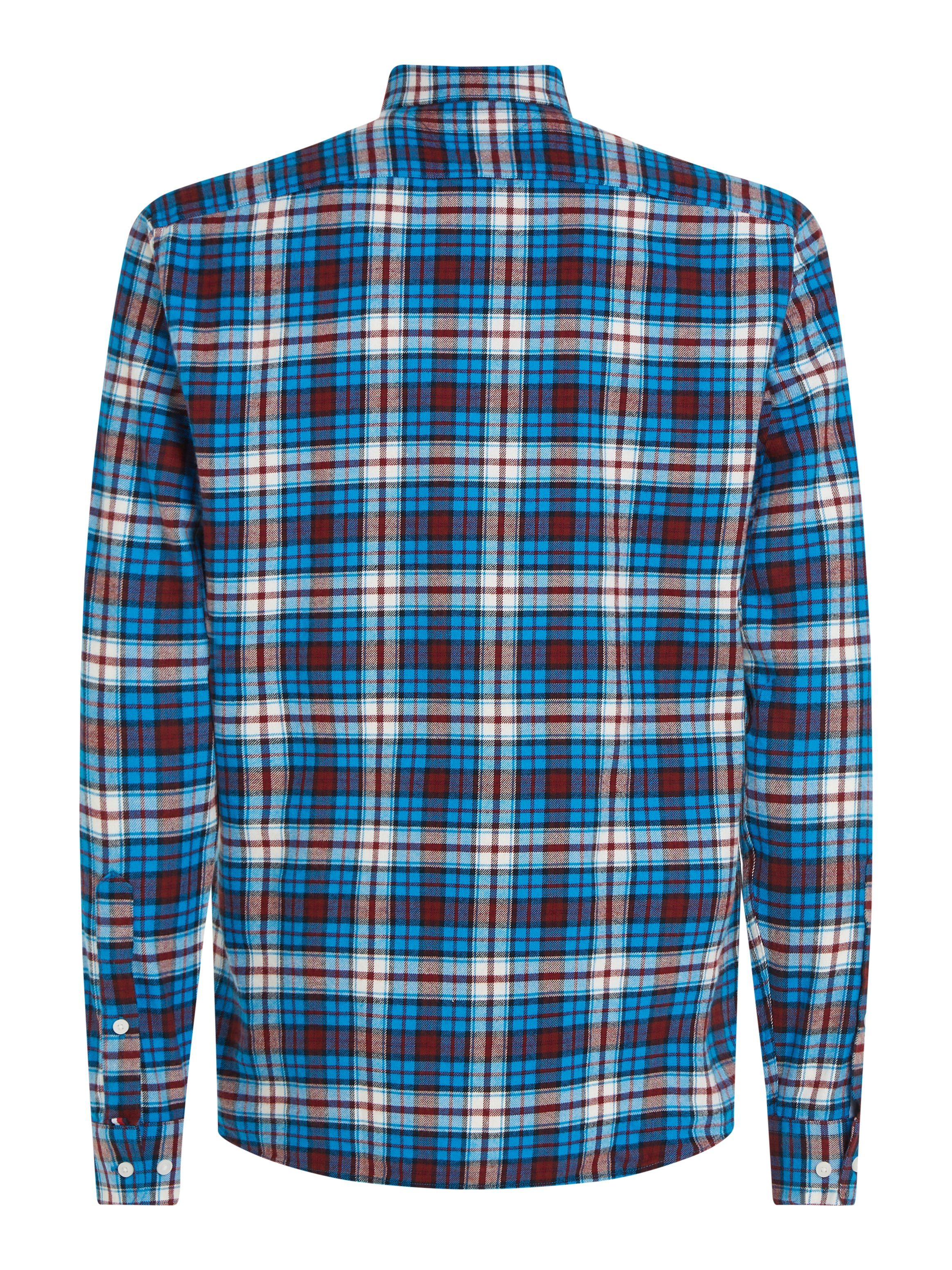 Tommy Hilfiger Geruit overhemd BRUSHED TOMMY TARTAN SMALL SHIRT