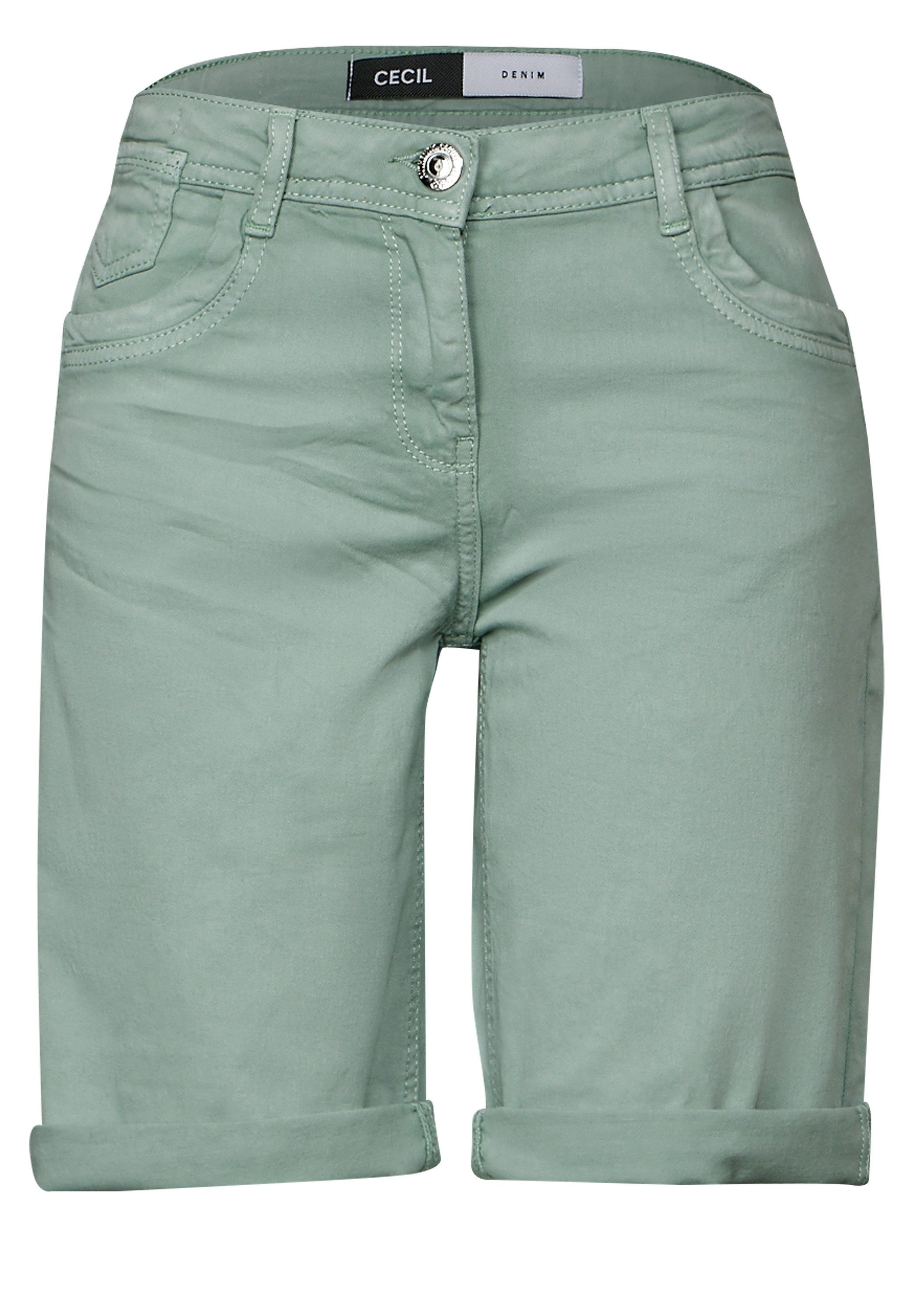 Cecil Short Stijl Scarlett Jeans in 5-pocket-stijl