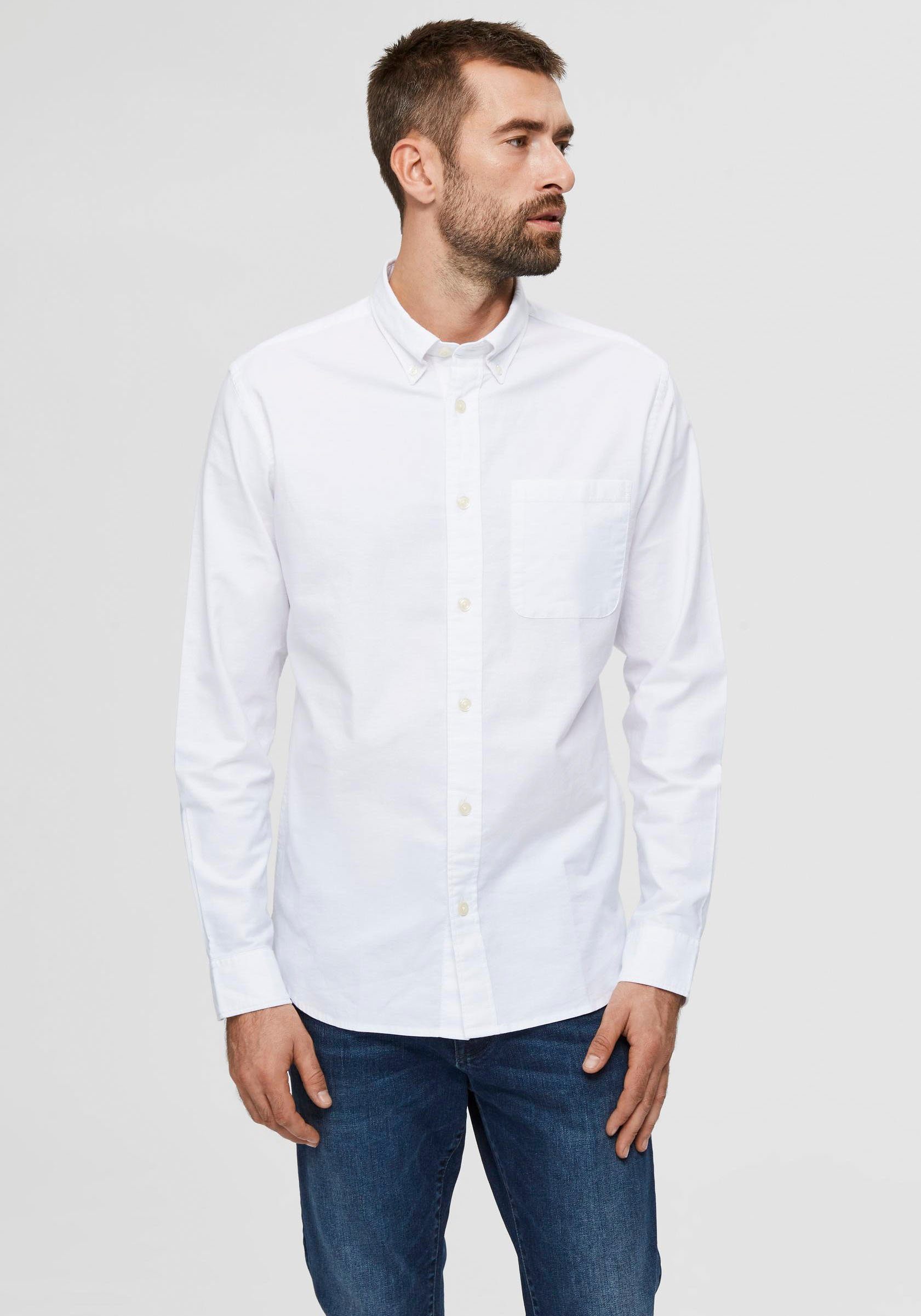 SELECTED HOMME Overhemd met lange mouwen SLHREGRICK-OX FLEX S