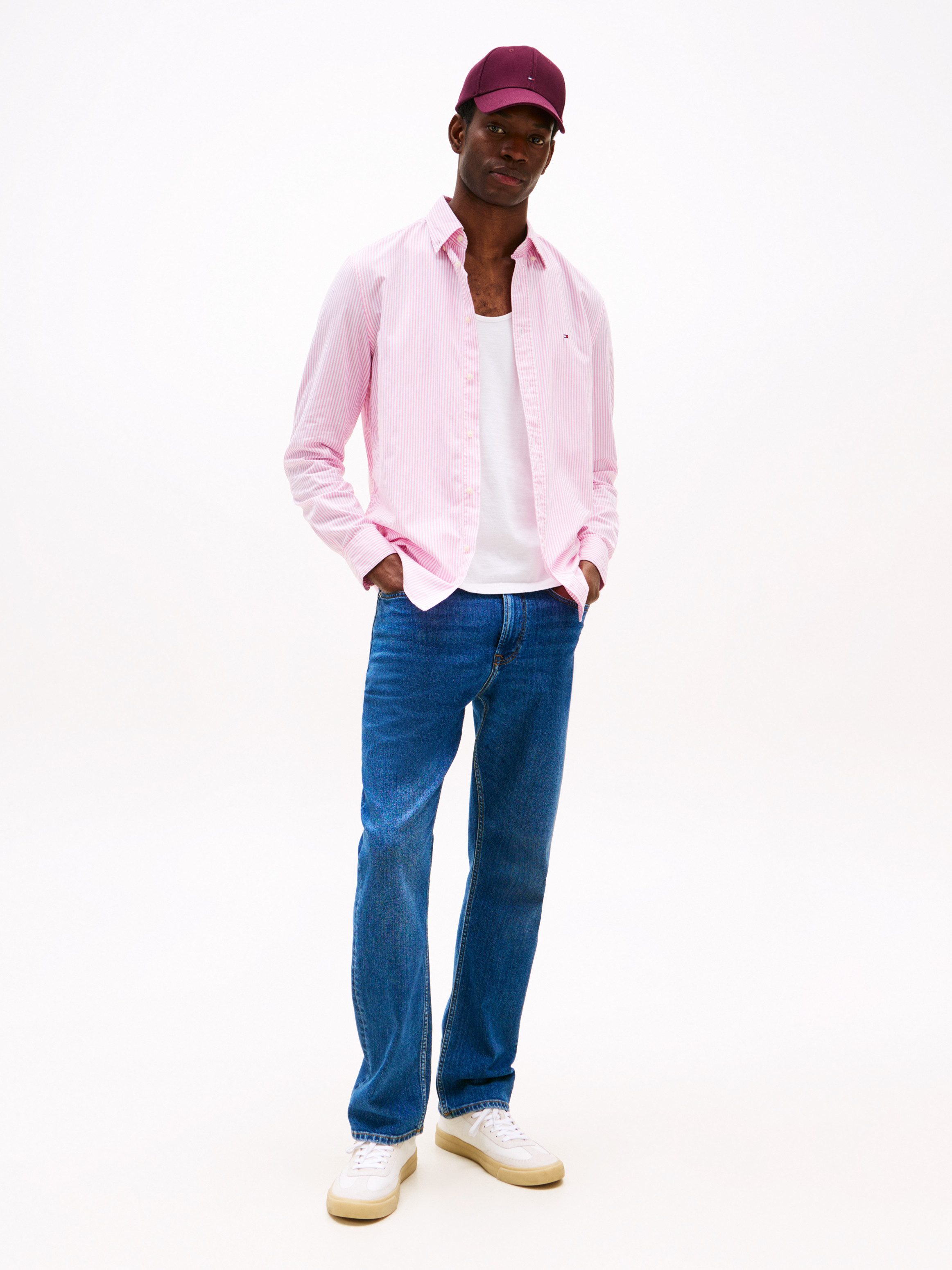 Tommy Hilfiger Straight jeans in blauwe wassing