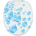 sanilo toiletzitting waterbellen met soft-closemechanisme blauw