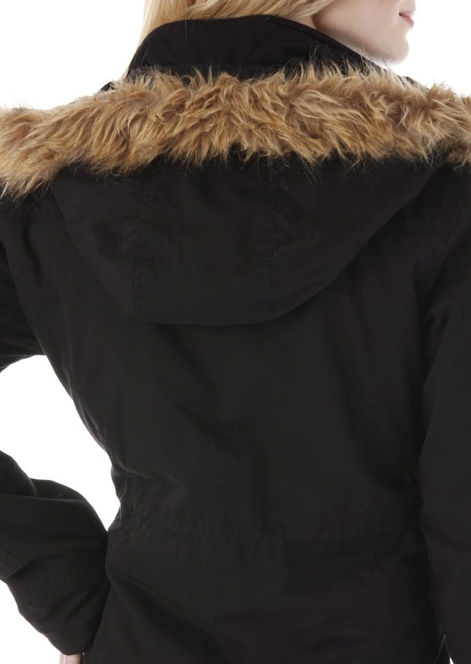 Aniston CASUAL Parka met rijgkoord voor het verstellen van de wijdte