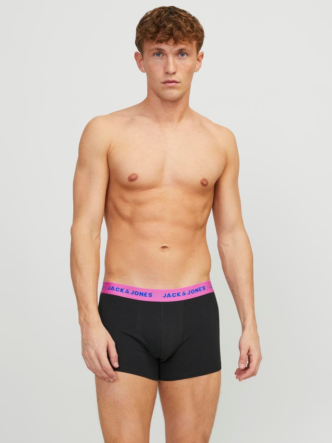 Jack & Jones Boxershort JACLEO SOLID TRUNKS 5 PACK (set, 5 stuks)