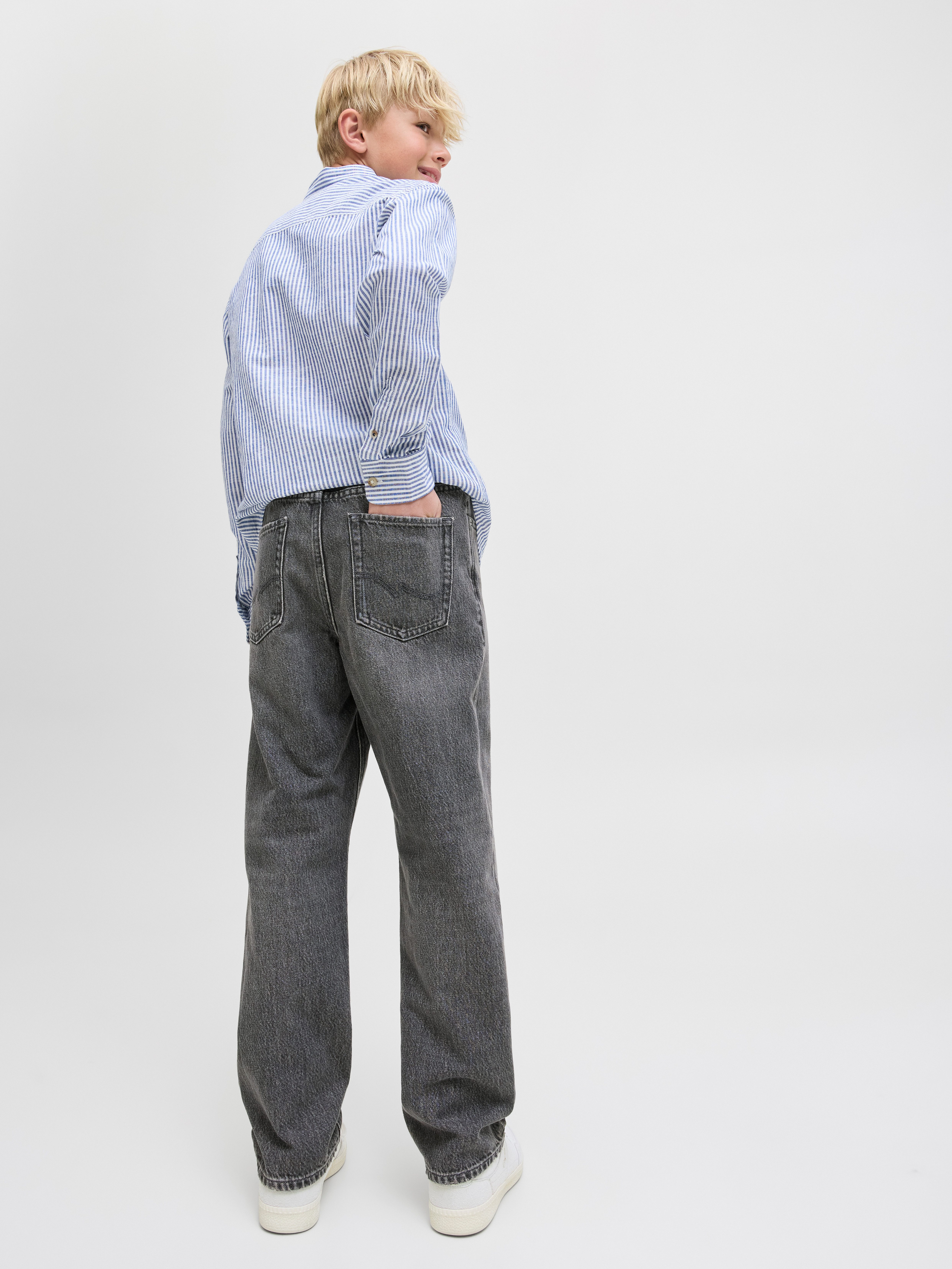 Jack & Jones Junior Relax fit jeans JJICHRIS JJORIGINAL SBD 444 SN JNR