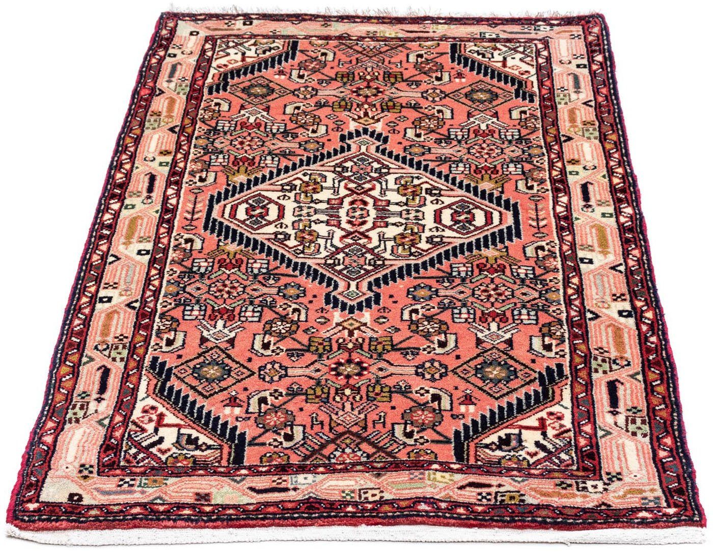 morgenland Wollen kleed Täbriz - 50 Raj bloemmotief beige 89 x 64 cm Handgeknoopt