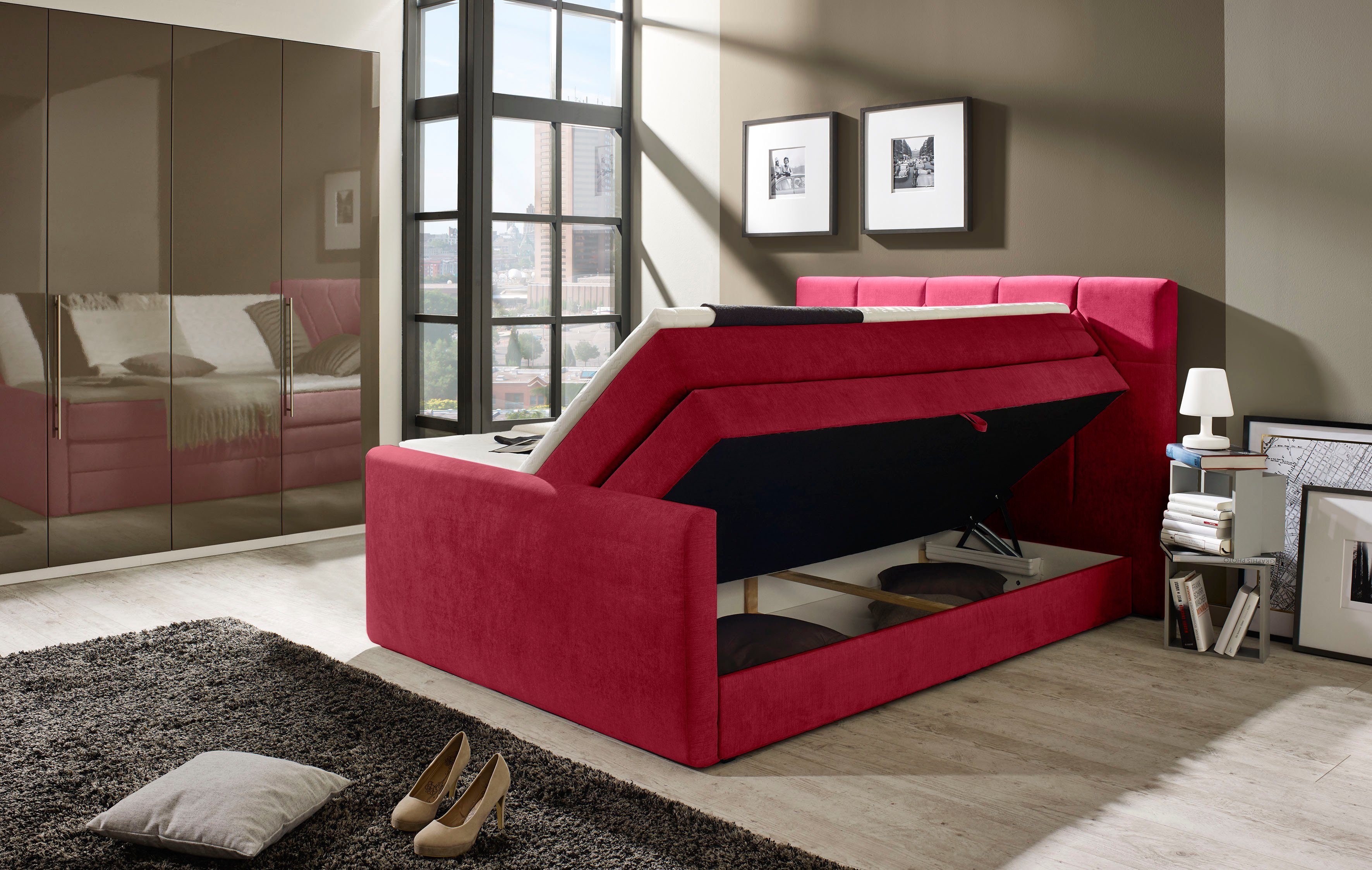 Places of Style Boxspring Atlanta inclusief topmatras en bedkist