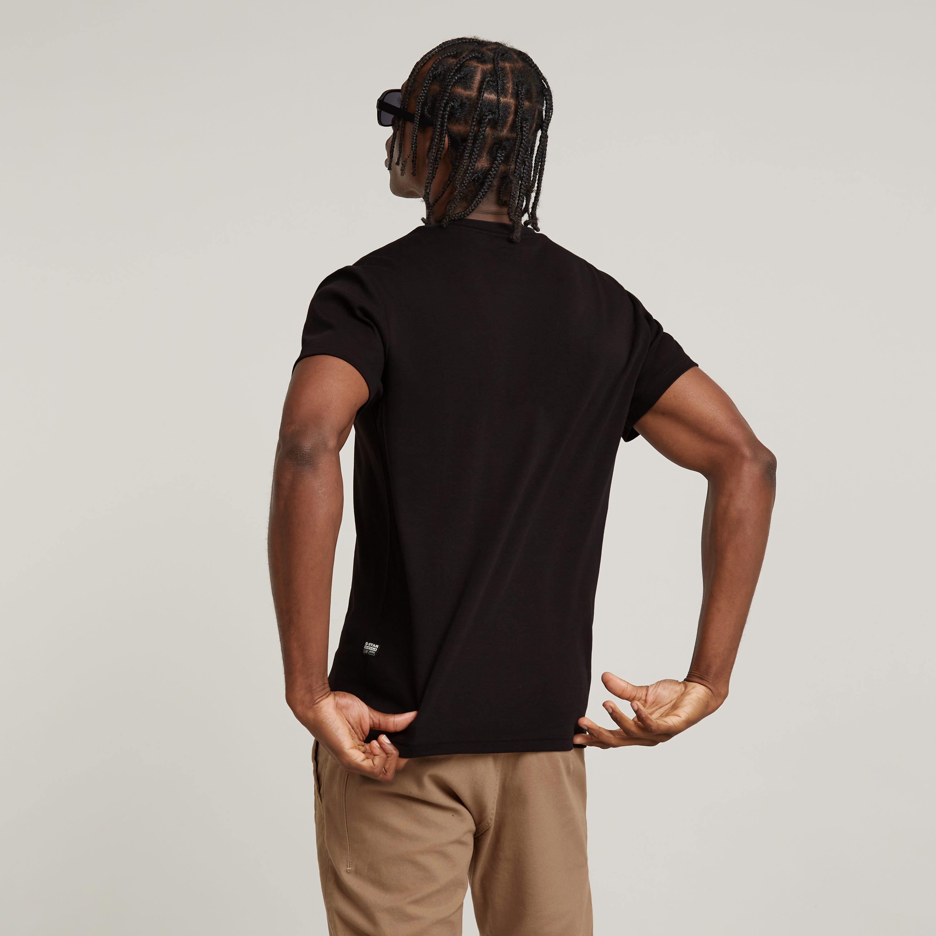G-Star RAW Shirt met print Stacked Old Skool Logo R