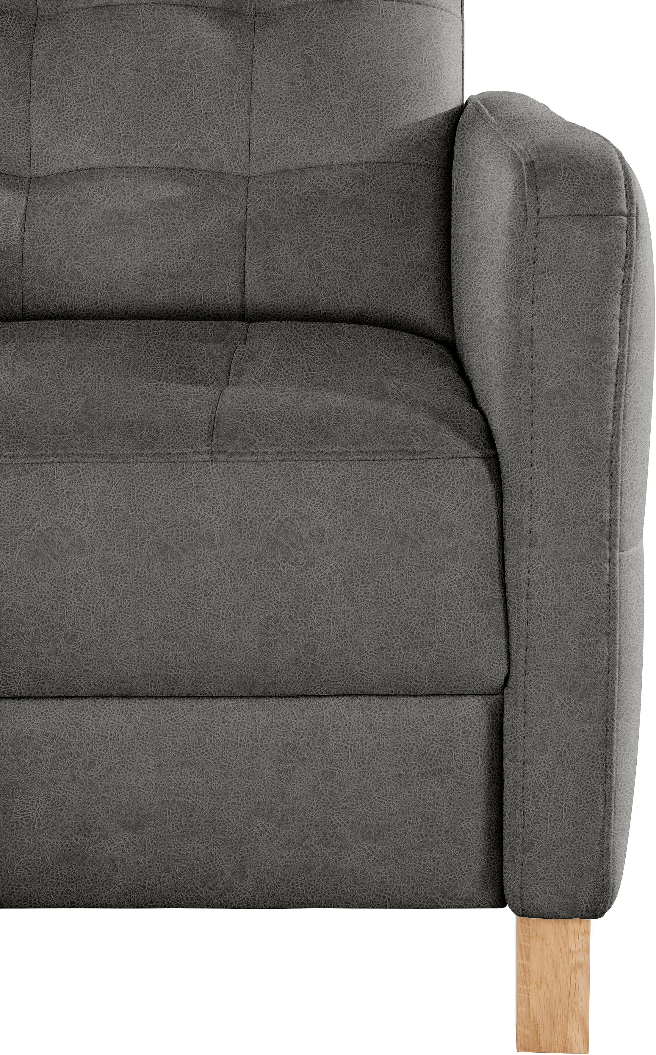 exxpo - sofa fashion Fauteuil Elio, loungesessel, verfijnde detailverwerking, comfortabel en modern