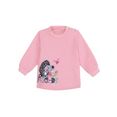 trigema sweatshirt met schattig egel-motief roze