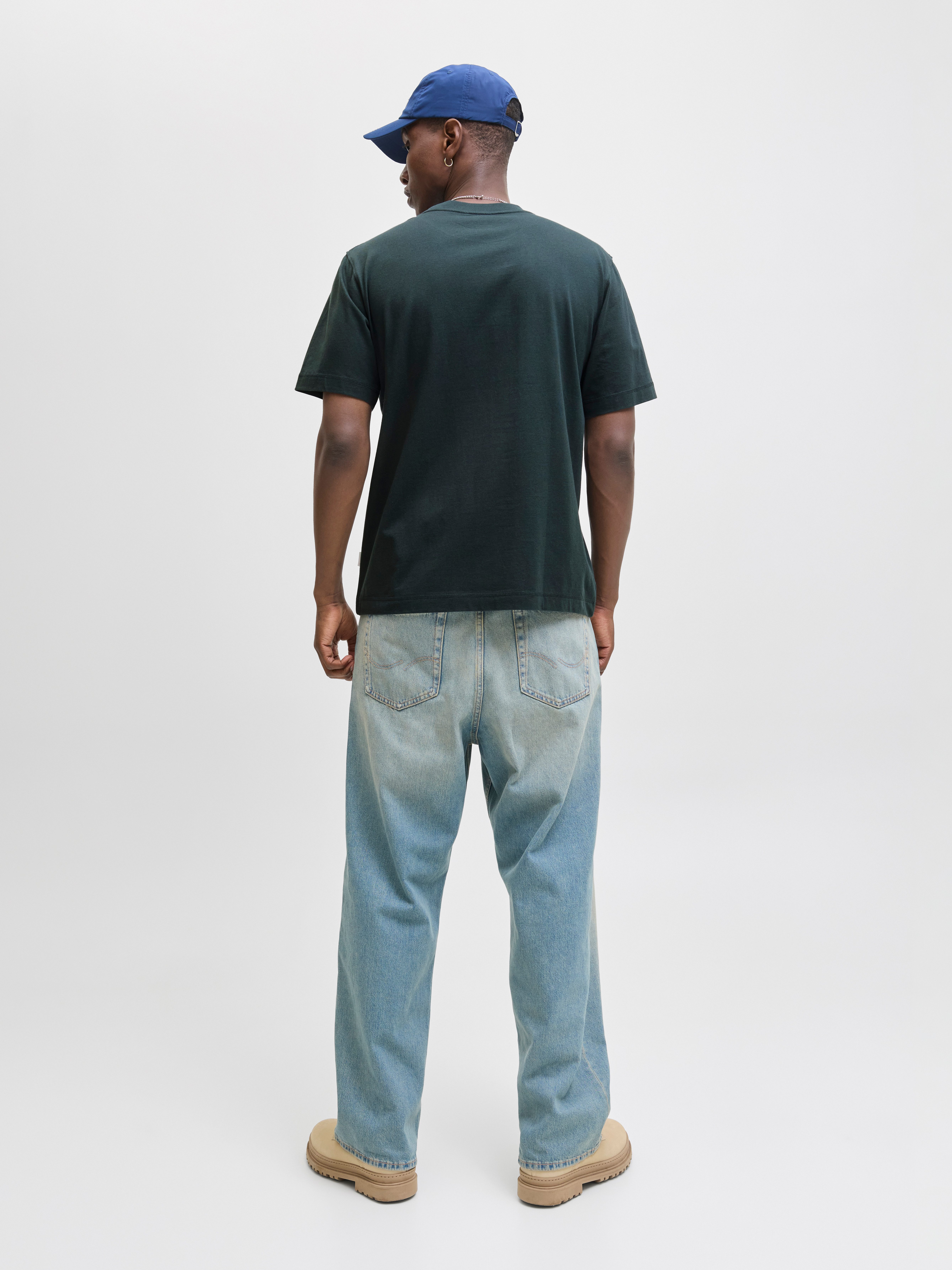 Jack & Jones Shirt met korte mouwen JORNORREBRO EMB TEE SS CREW NECK NOOS